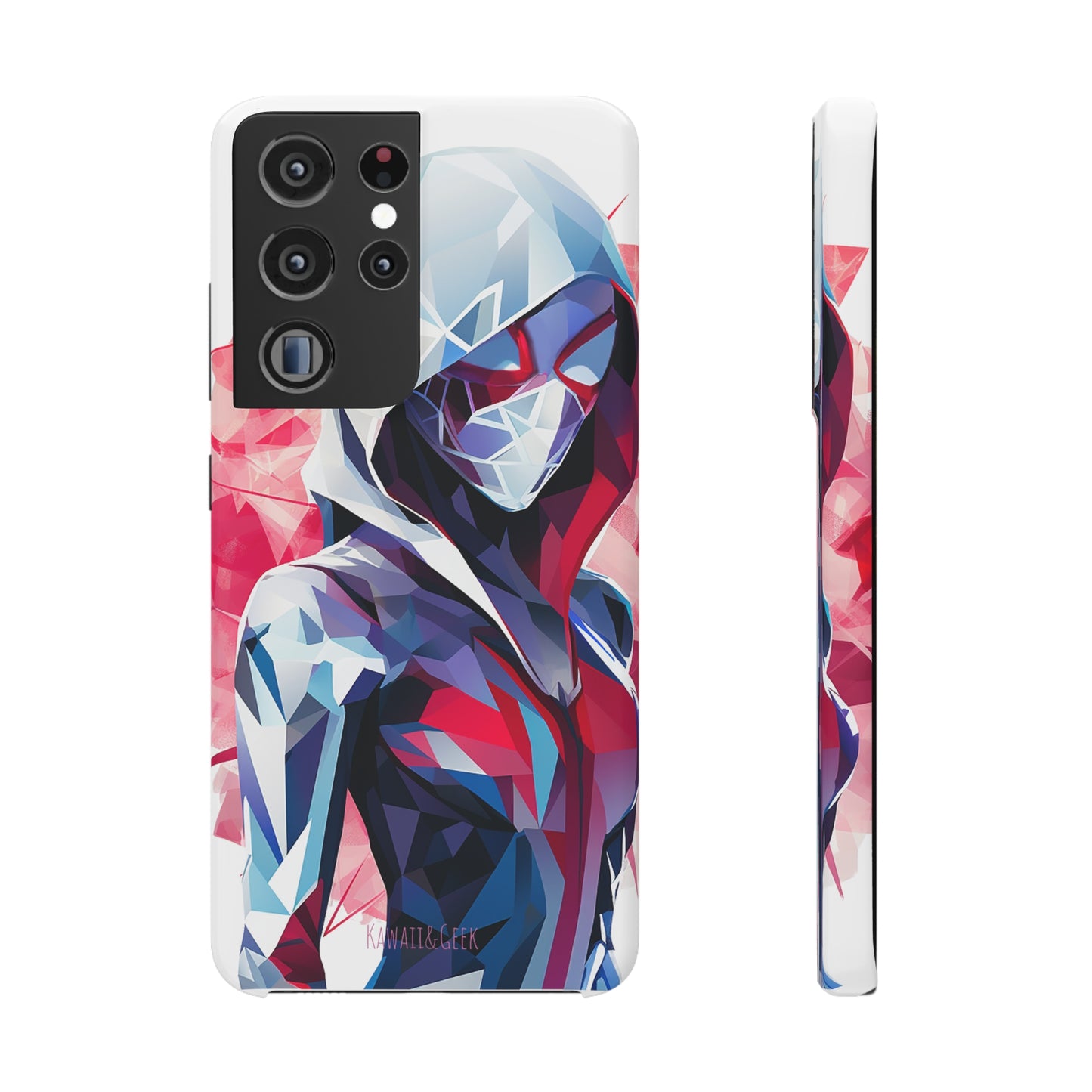 Spider Gwen Stacy Phone Case - Add Some Geometric and Heroic Style to Your Phone - Miles Morales