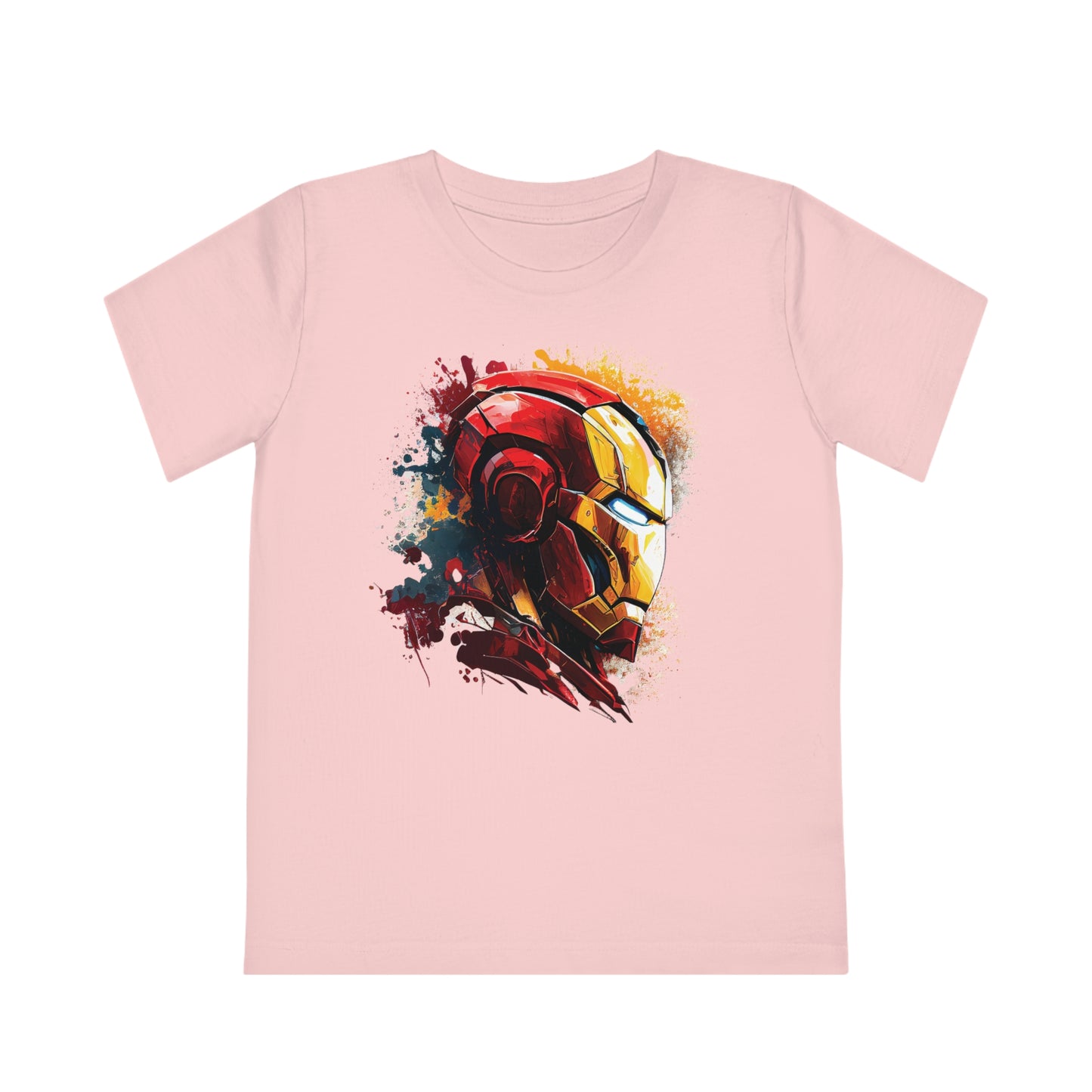 Iron Man Kids Eco-Friendly T-Shirt - Unleash Superhero Power with Sustainability - Marvel Avengers