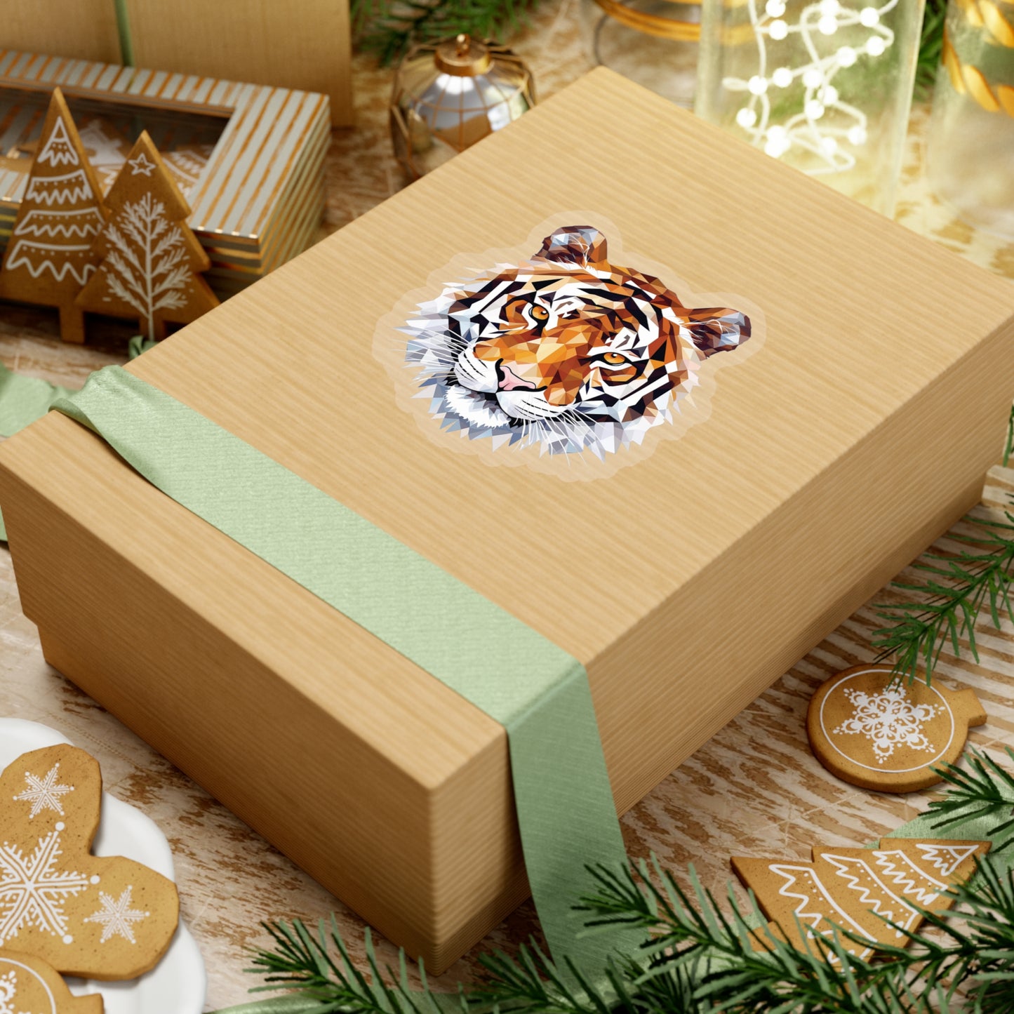 Tiger Sticker - Embrace the Fierce Elegance