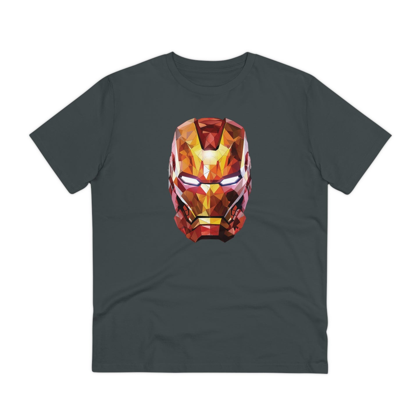 Iron Man Polygonal T-Shirt - Unleash Superhero Style
