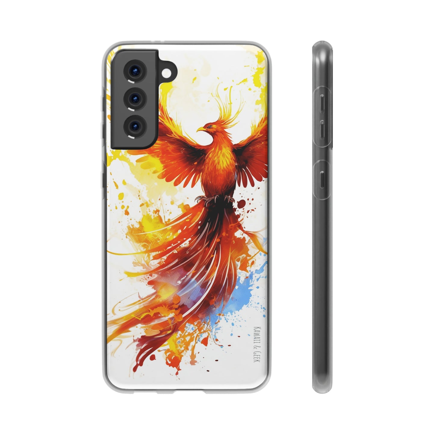 Phoenix Flexi Phone Case - Embrace the Symbol of Rebirth in Style