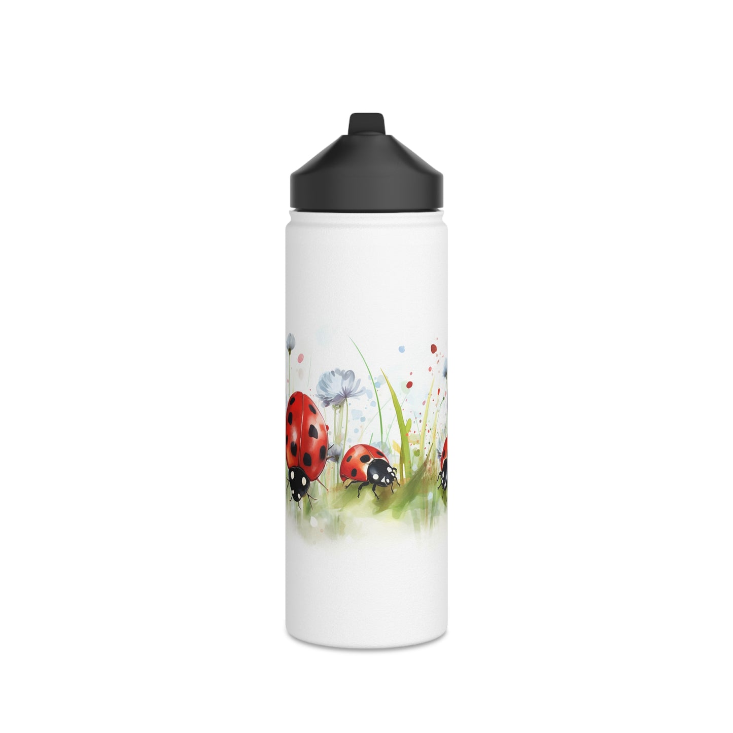 Ladybugs Garden Party: Stainless Steel Bottle