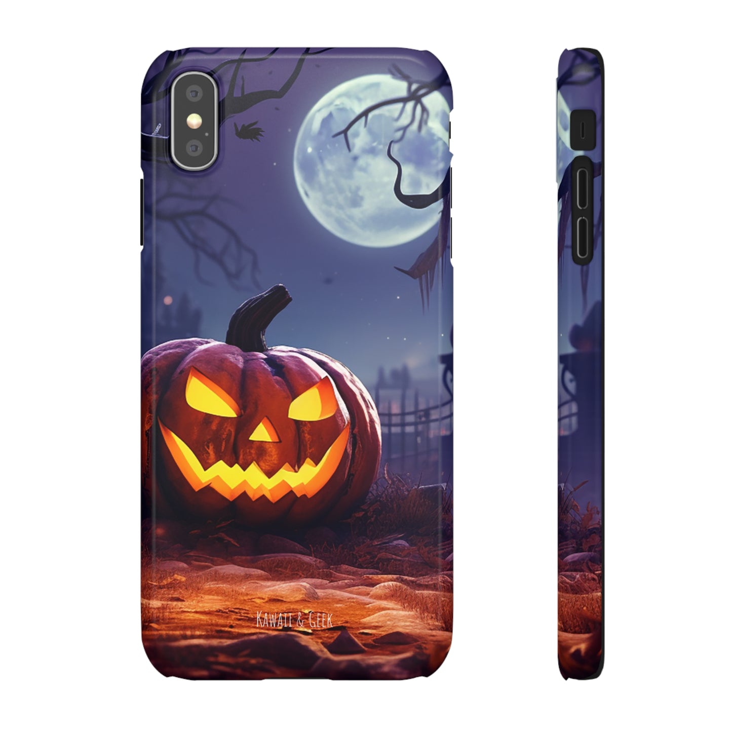 Halloween Pumpkin Design Premium Phone Case