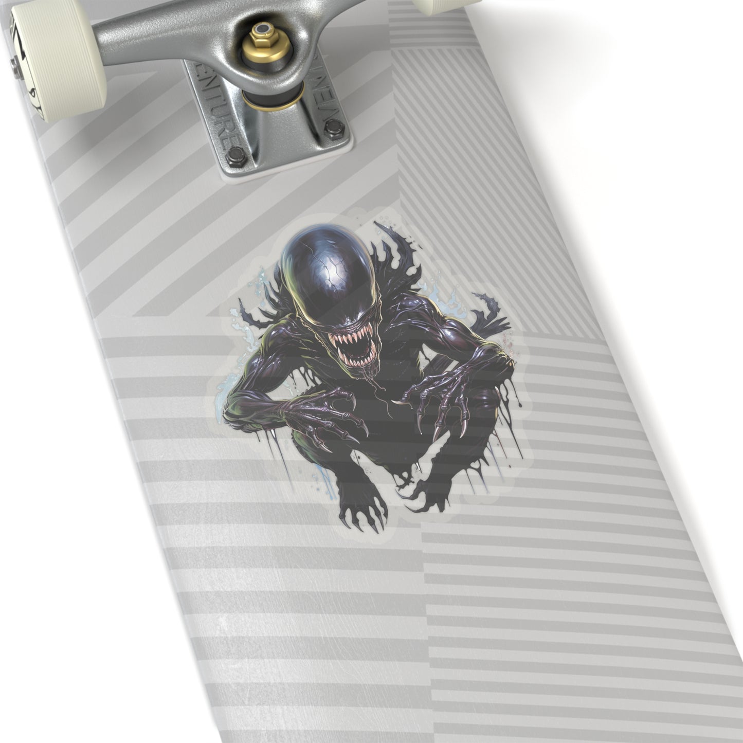 Alien Xenomorph Jumping sticker - Premium Halloween Sticker
