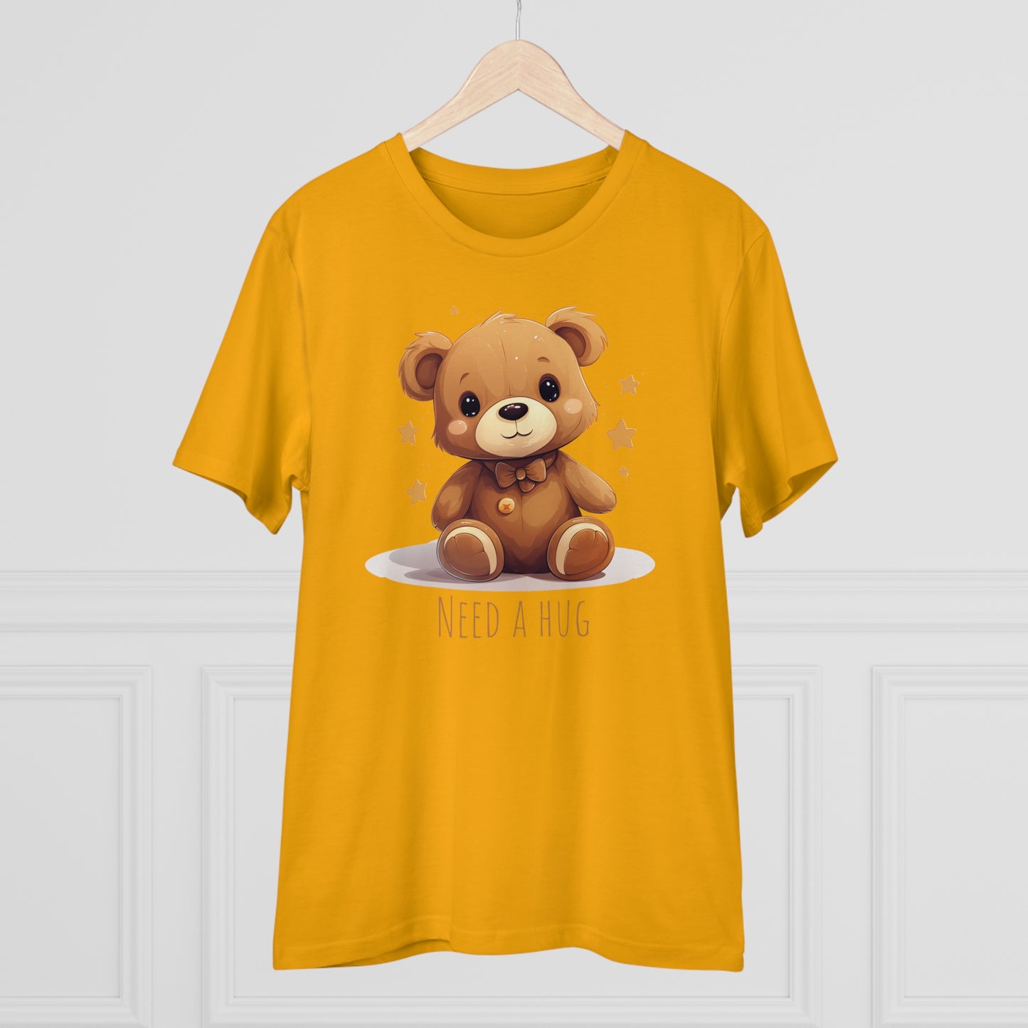 Eco-Friendly "Need a Hug" Teddy Bear Tee