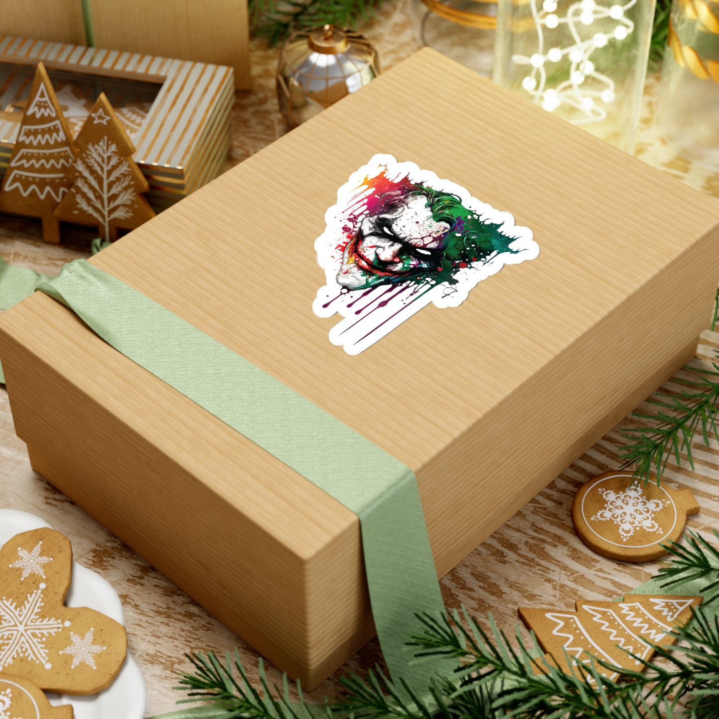 The Joker Sticker - Add Some Pop-Art and Watercolor Style to Your Tech