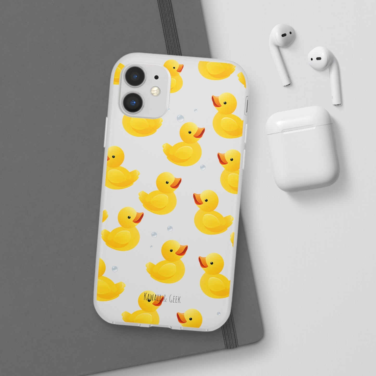 Vibrant Yellow Duck Flexi Phone Case