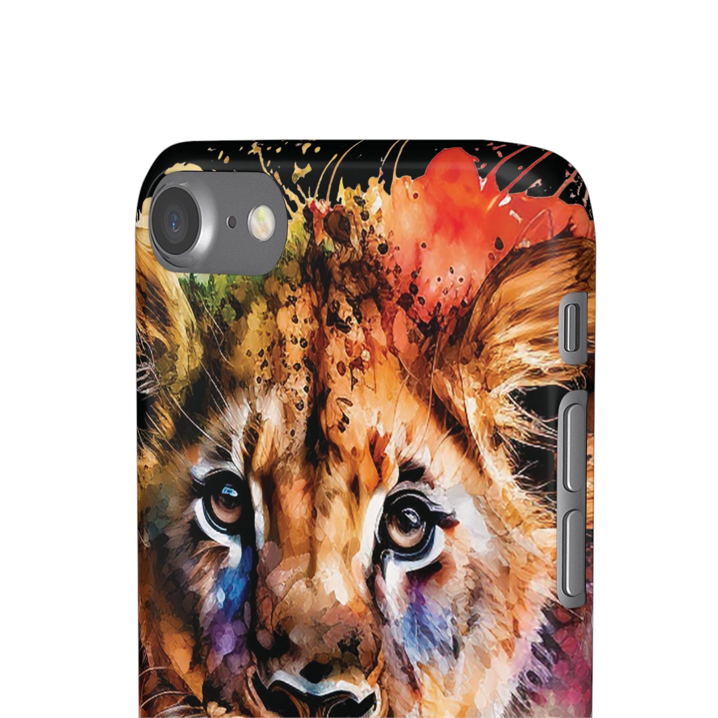 Phone Case Watercolor Lion Cub