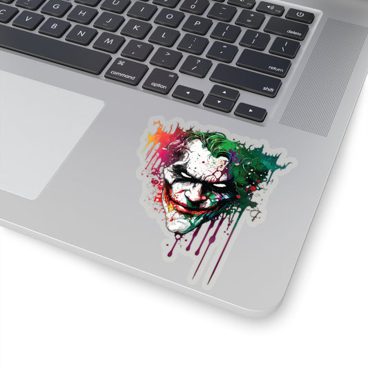 The Joker Sticker - Add Some Pop-Art and Watercolor Style to Your Tech