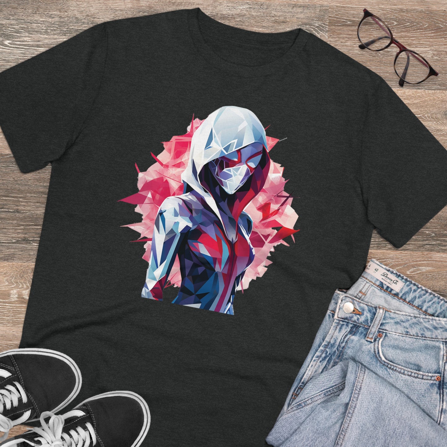 Spider Gwen Stacy T-Shirt - Eco-Friendly Fashion with Superhero Flair