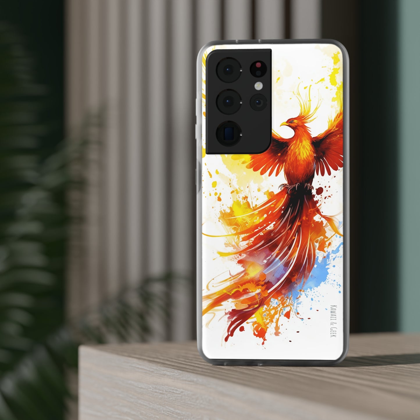 Phoenix Flexi Phone Case - Embrace the Symbol of Rebirth in Style