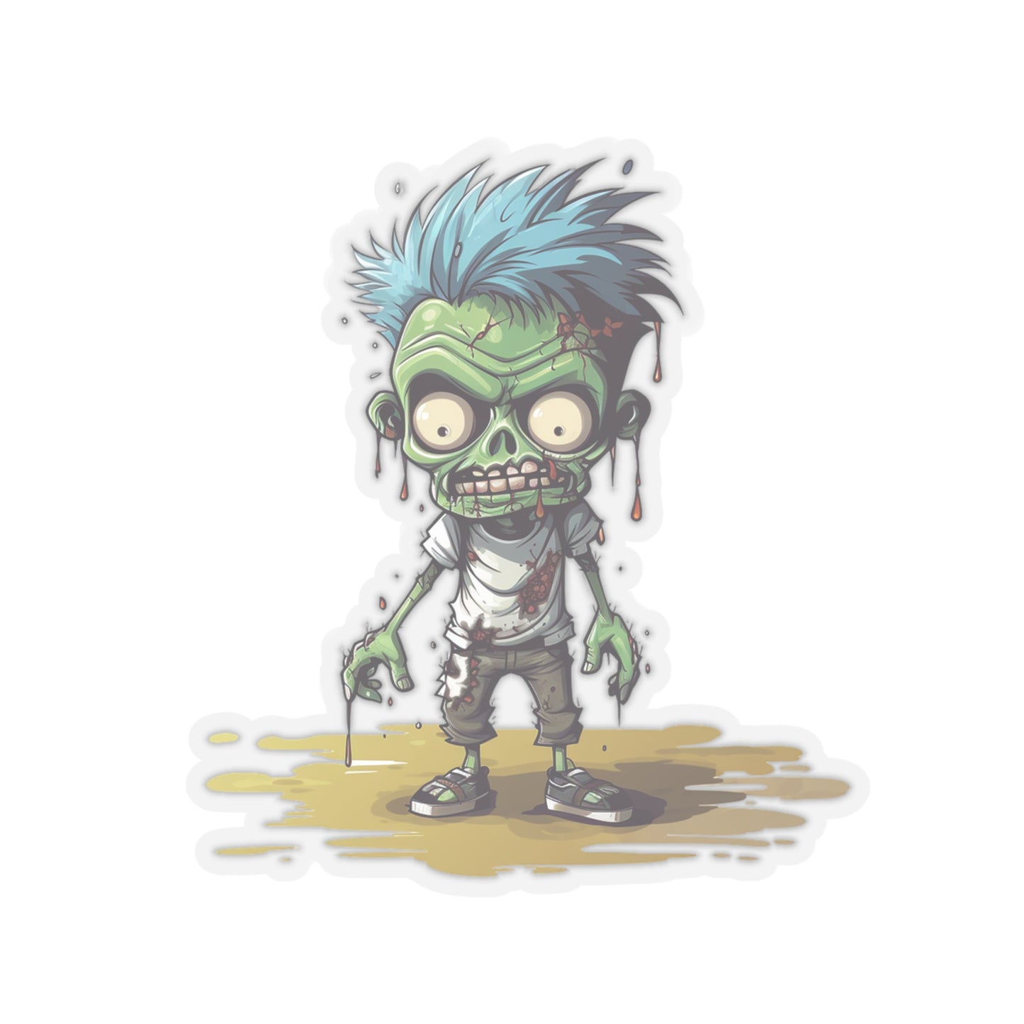 Halloween Special: Zombie Boy Sticker