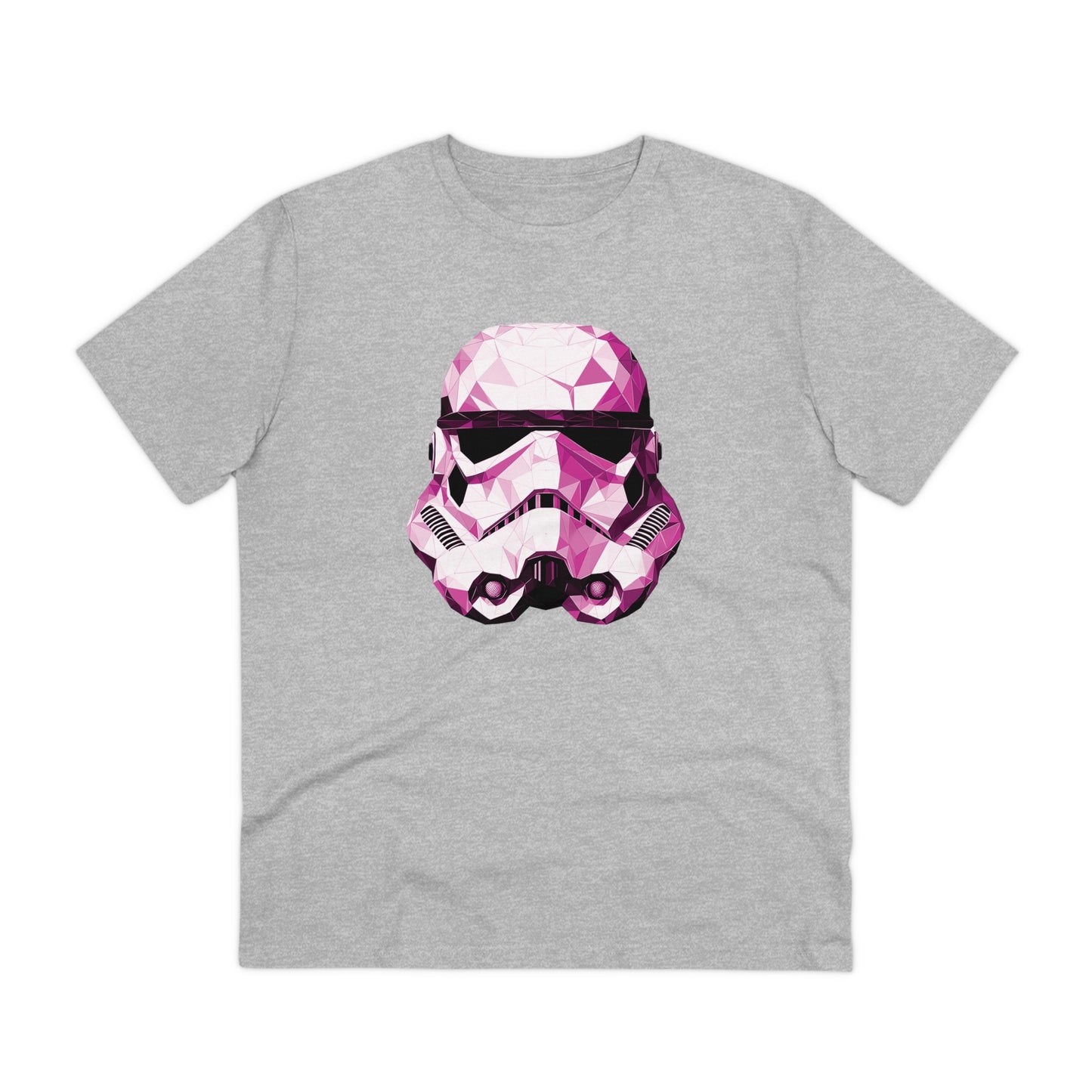 Stormtrooper Polygonal T-Shirt Pink Edition - Embrace Galactic Precision