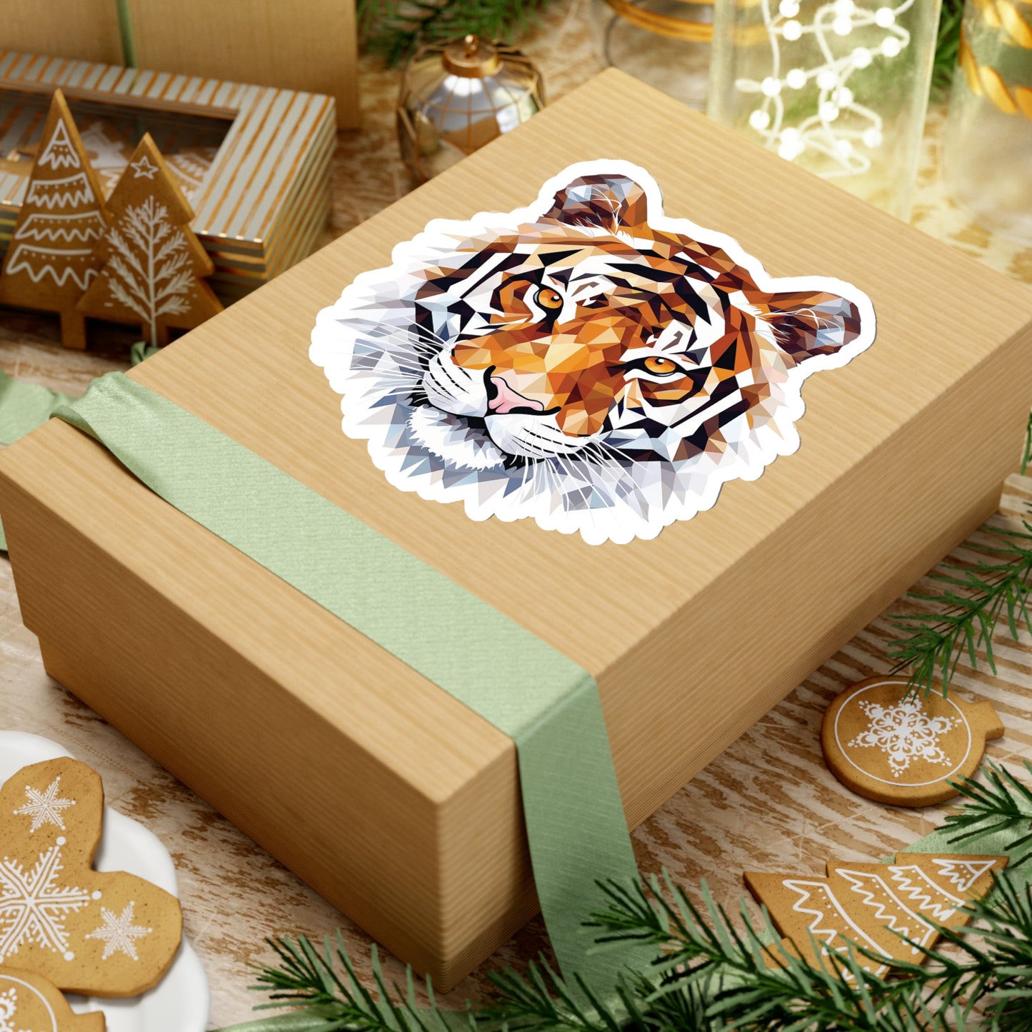 Tiger Sticker - Embrace the Fierce Elegance
