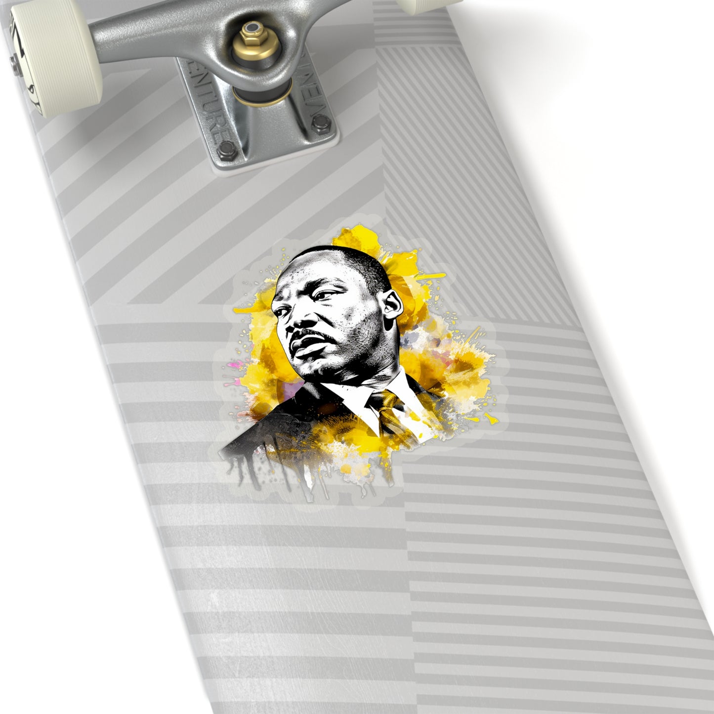Martin Luther King Sticker - Inspire Change with Watercolor Reverence