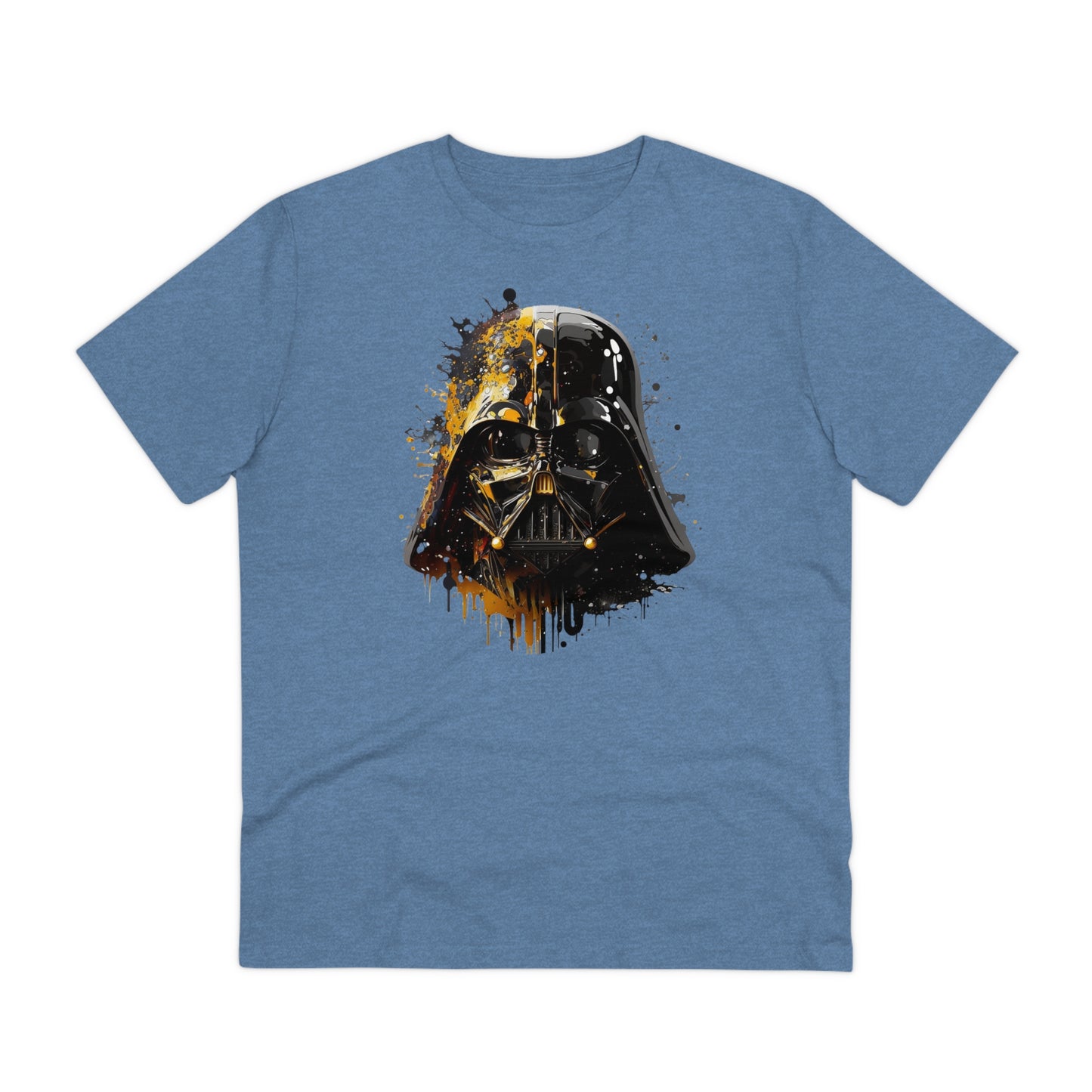 Darth Vader in Watercolor Style Eco-Friendly Unisex T-Shirt - Add Some Artistic and Sustainable Style to Your Wardrobe
