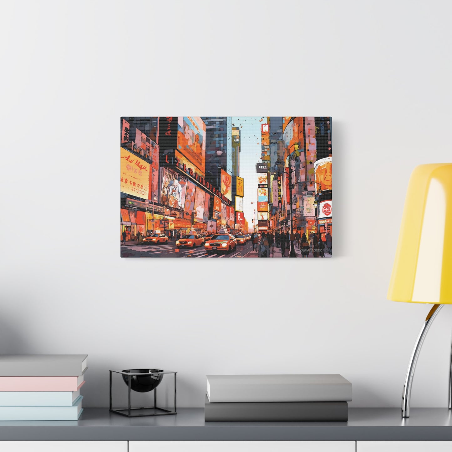 New York City Streets Canvas - Immerse Yourself in the Vibrant Urban Energy