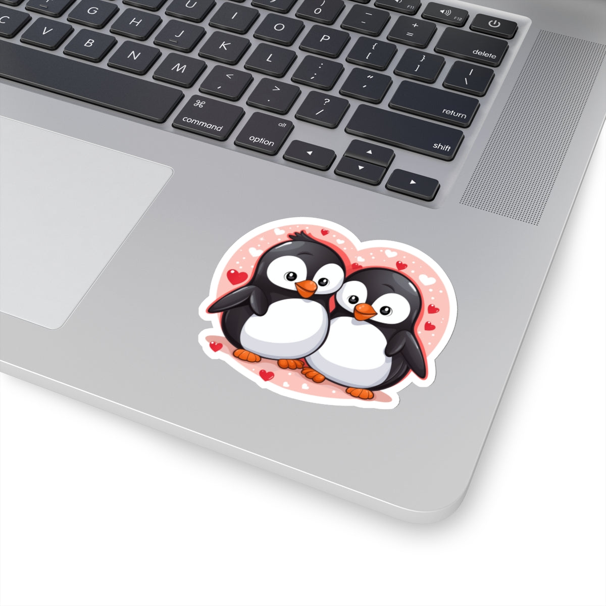 Cute Penguin Couple Love Sticker - Valentine's Day
