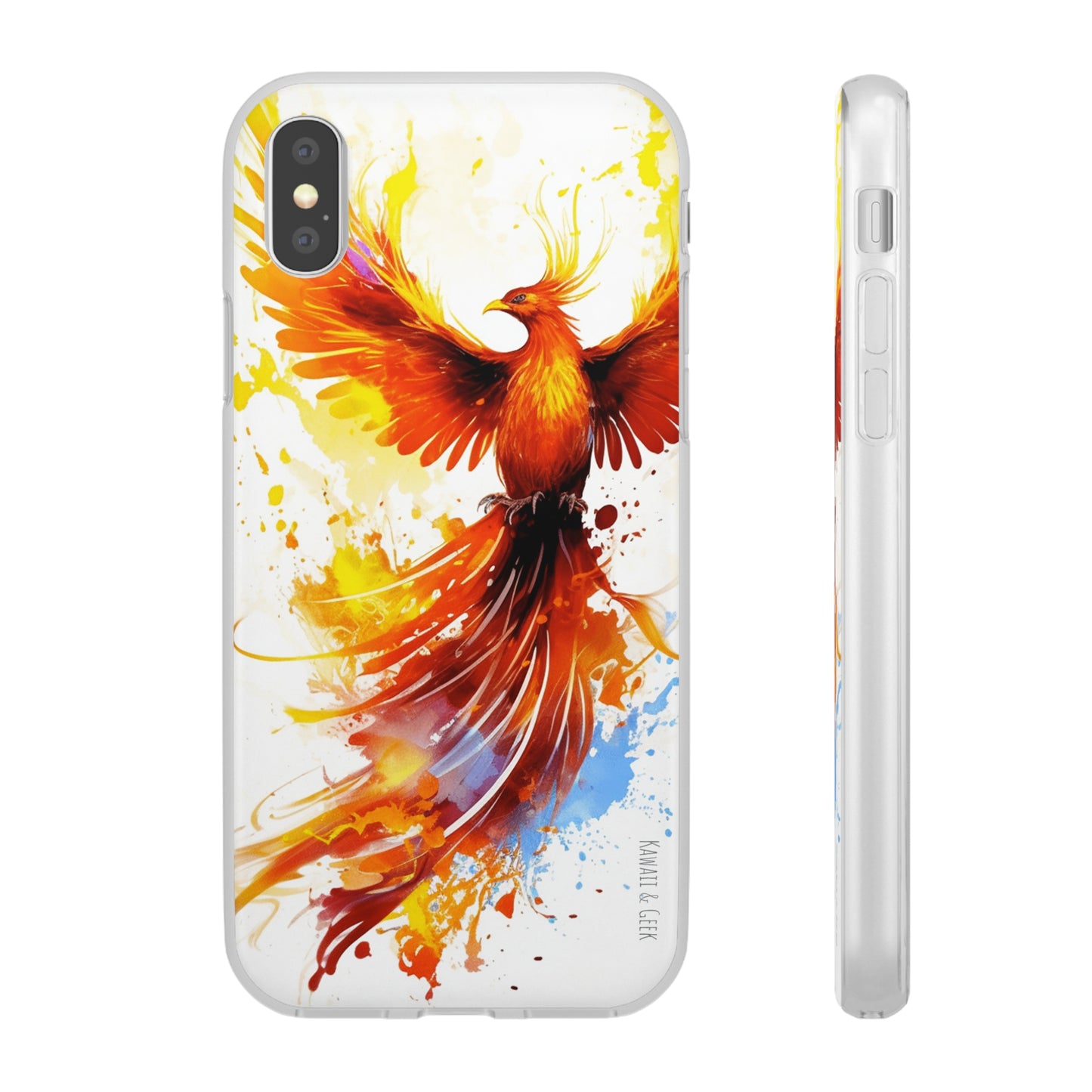 Phoenix Flexi Phone Case - Embrace the Symbol of Rebirth in Style