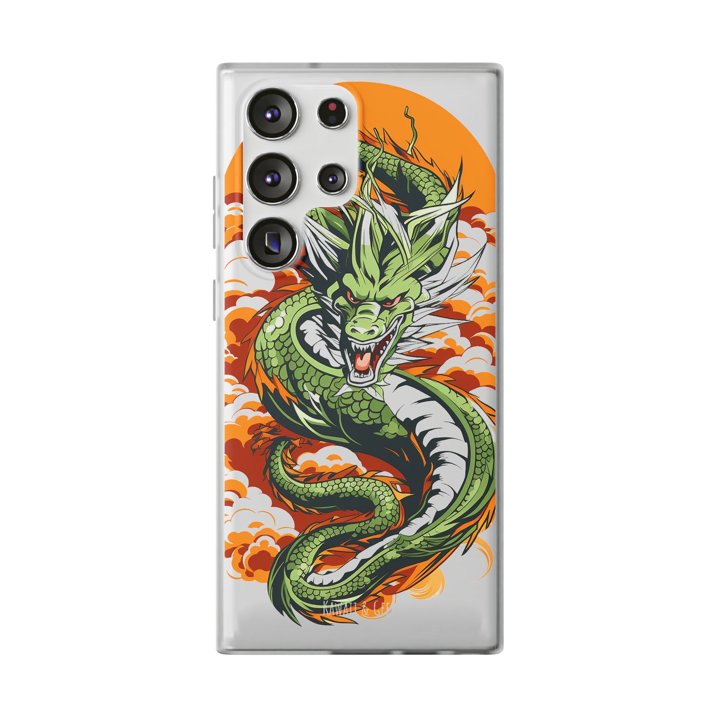 Dragon Ball Z-Inspired Japanese Dragon Flexi Phone Case