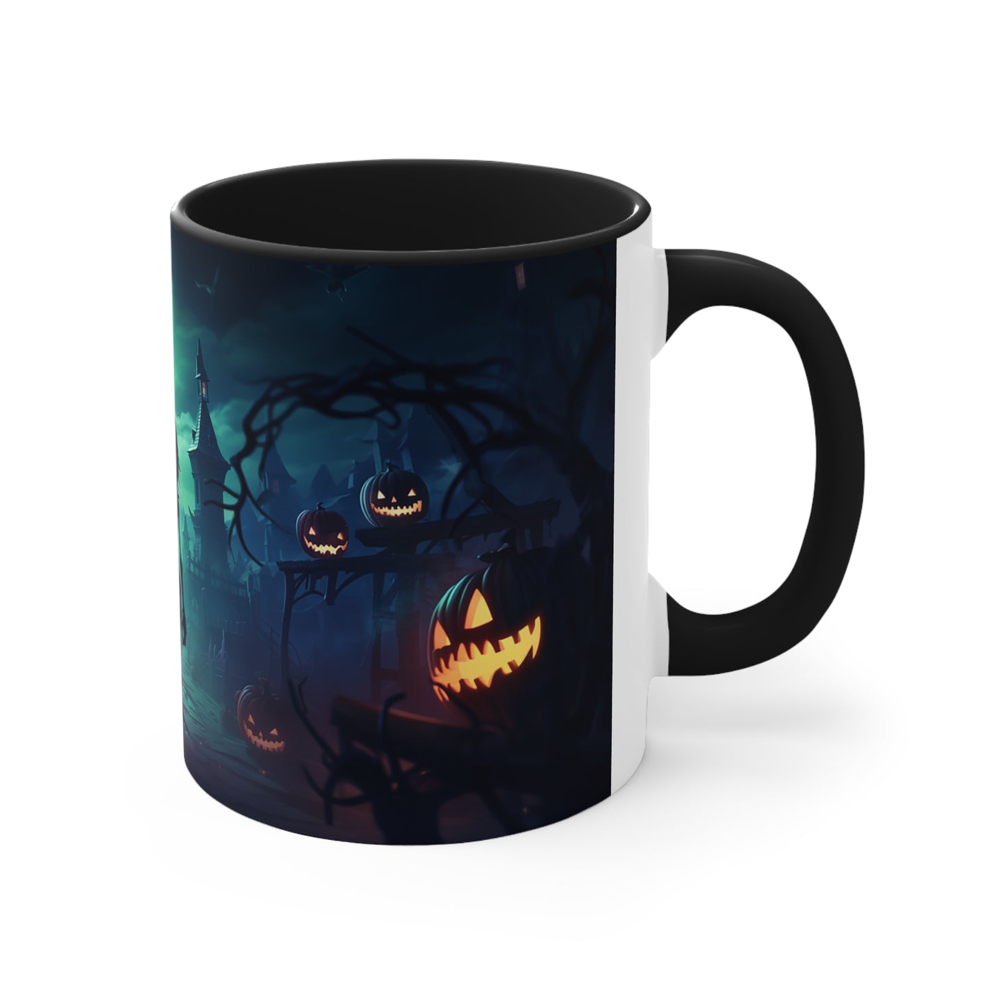 Halloween Special: 11oz Bi-color Zombies Cemetery Mug