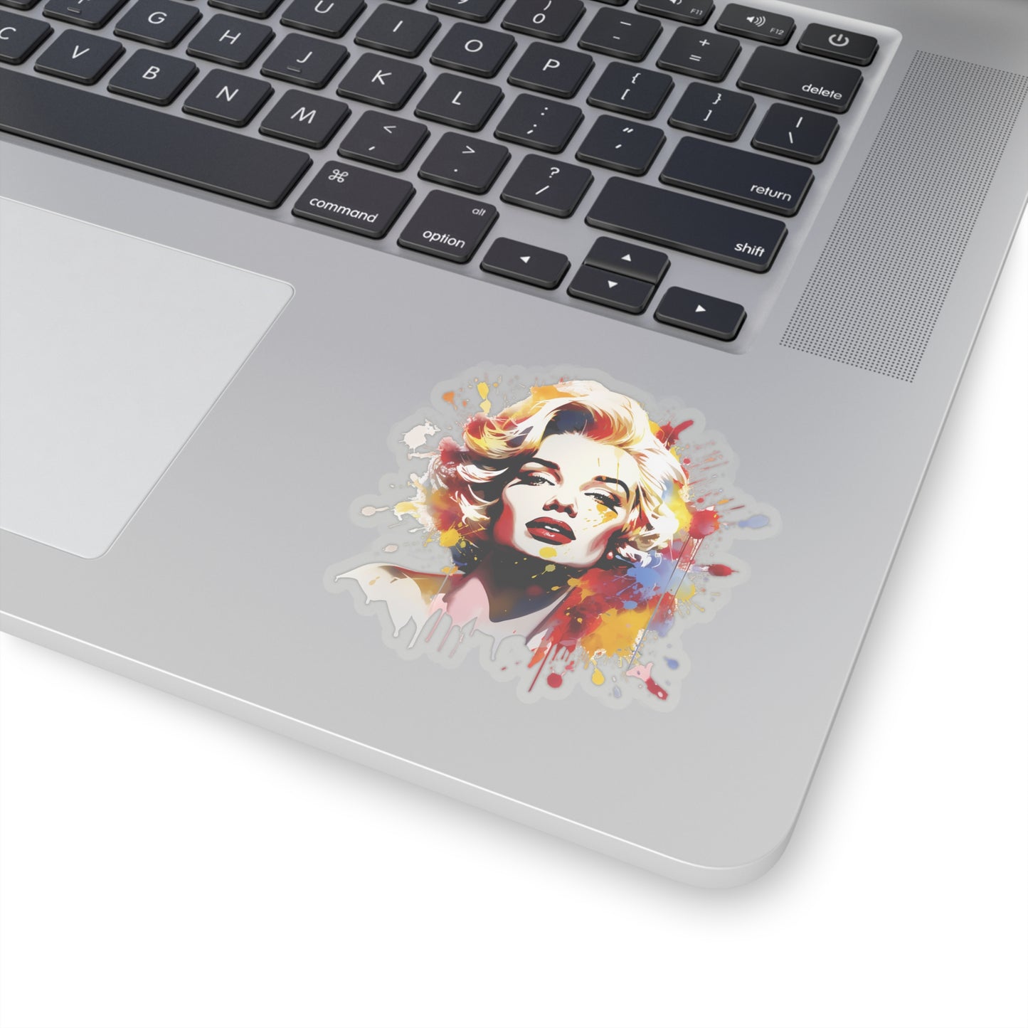 Marilyn Monroe Sticker in Watercolor Style