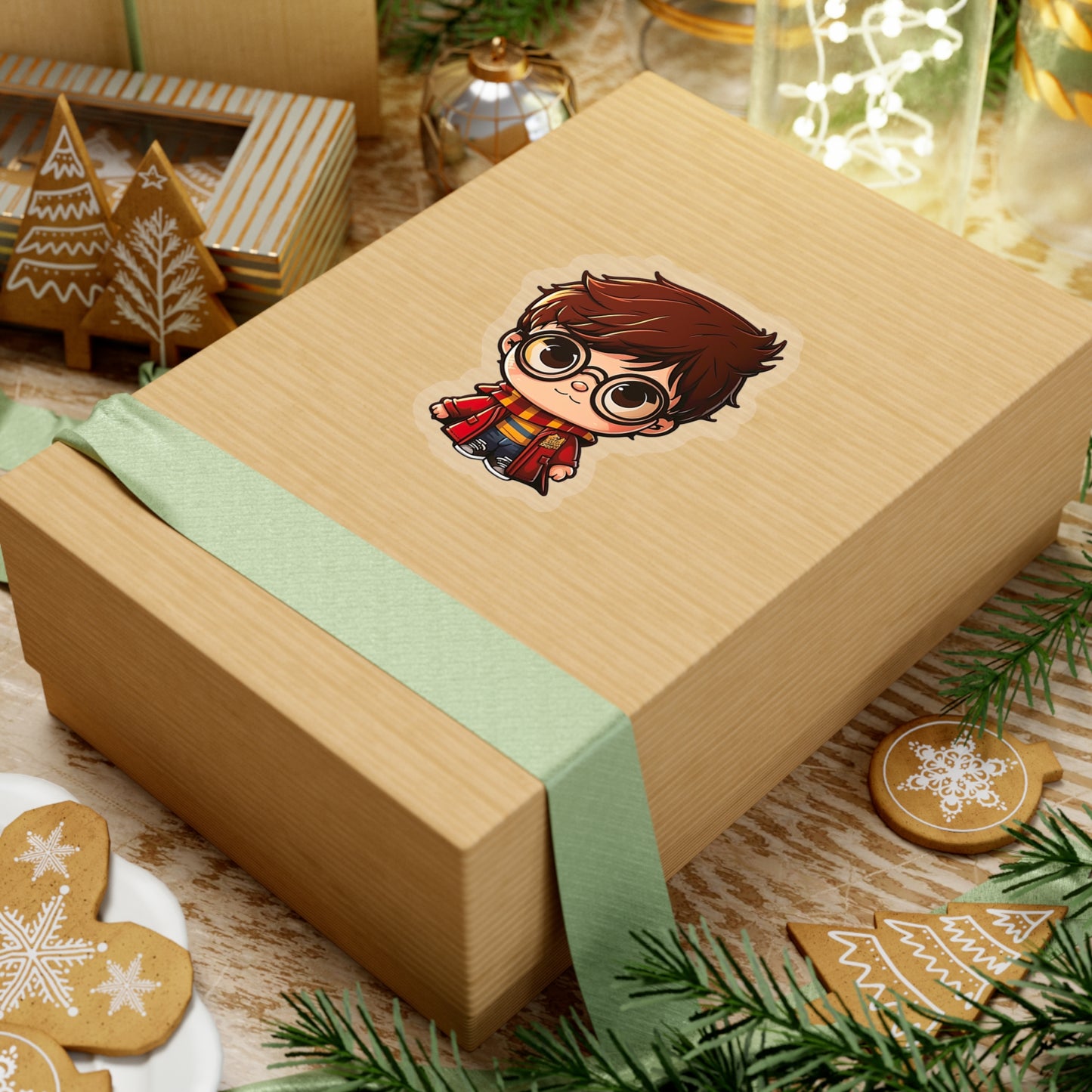 Kawaii Harry Potter Sticker - Add Some Cute and Magical Style to Your Tech