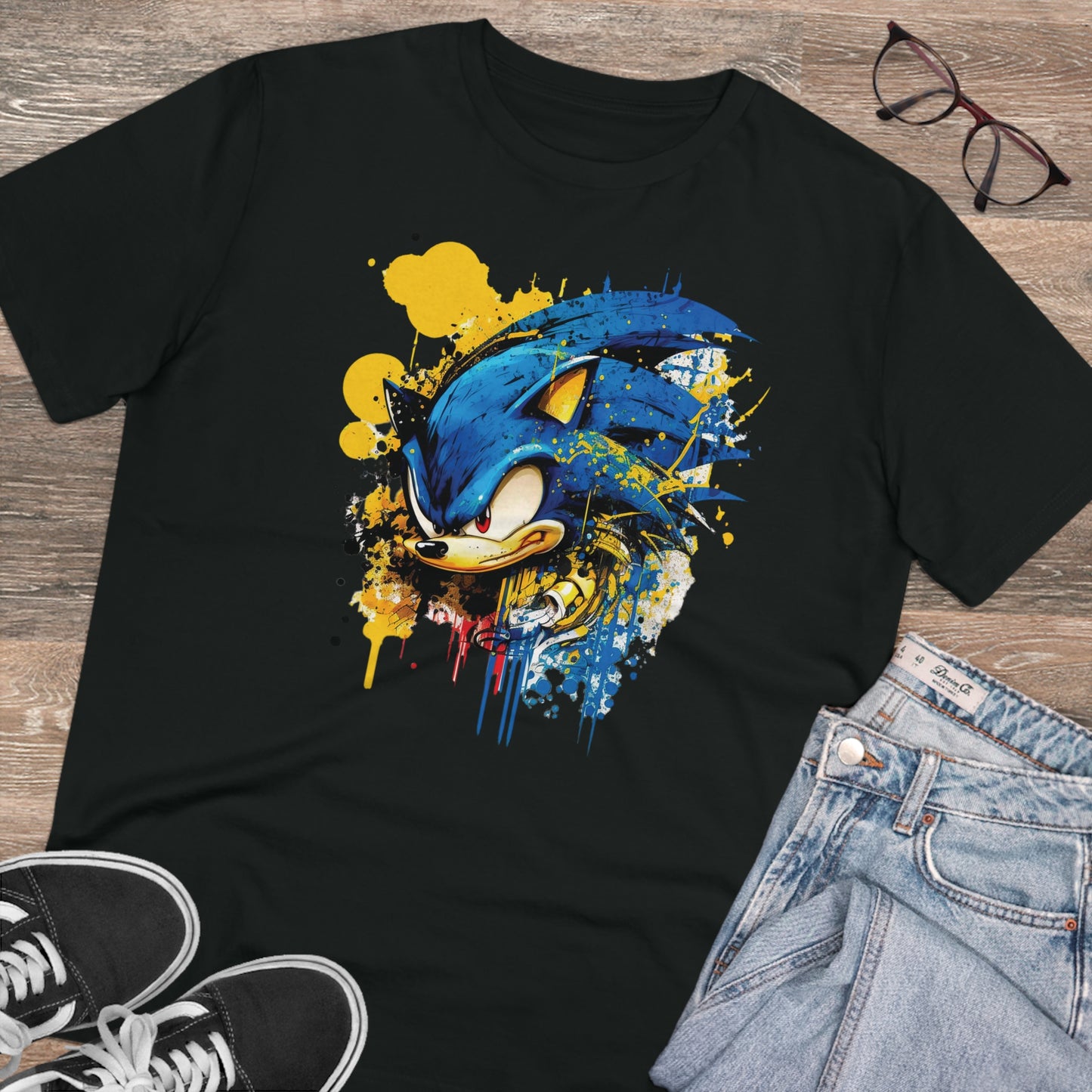 Sonic T-Shirt - Add Some Eco-Friendly and Colorful Style to Your Wardrobe