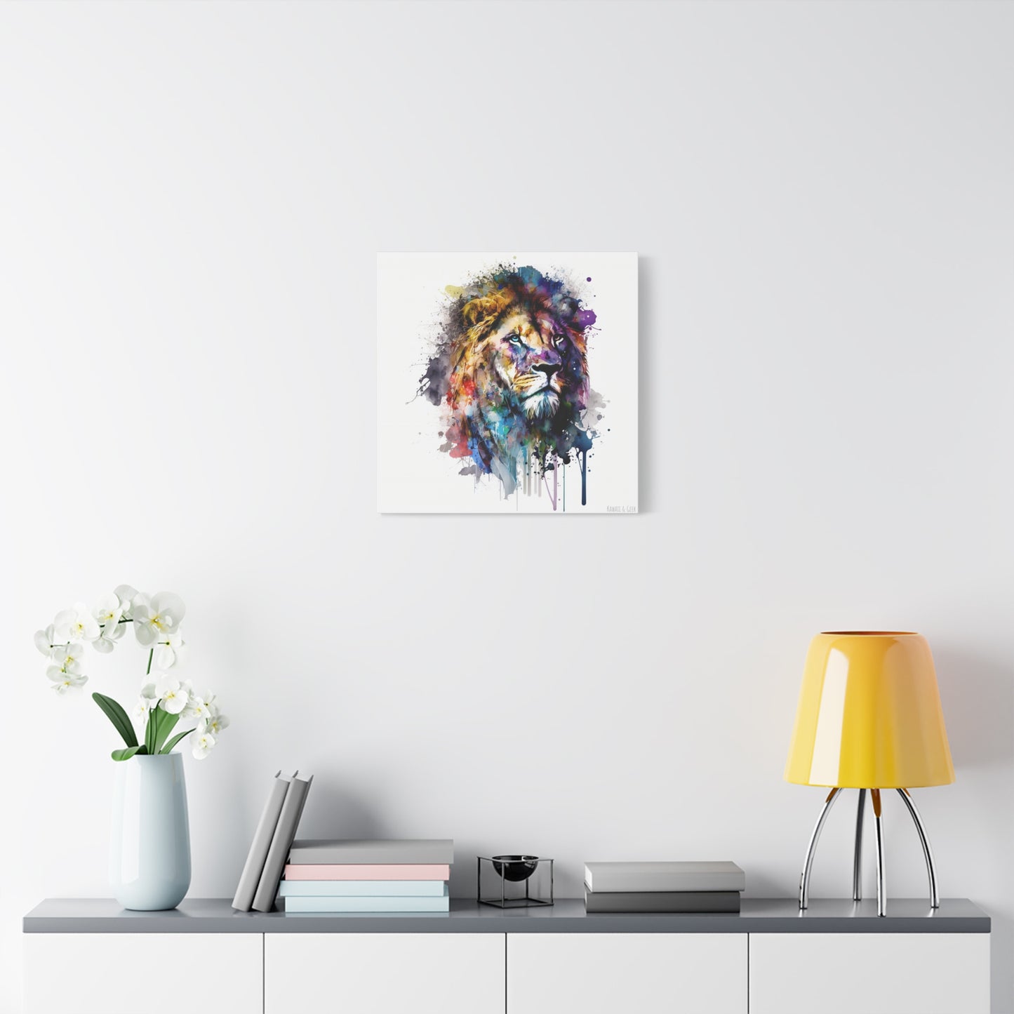 Majestic Lion Canva - Embrace the Grace and Power of the King of the Jungle