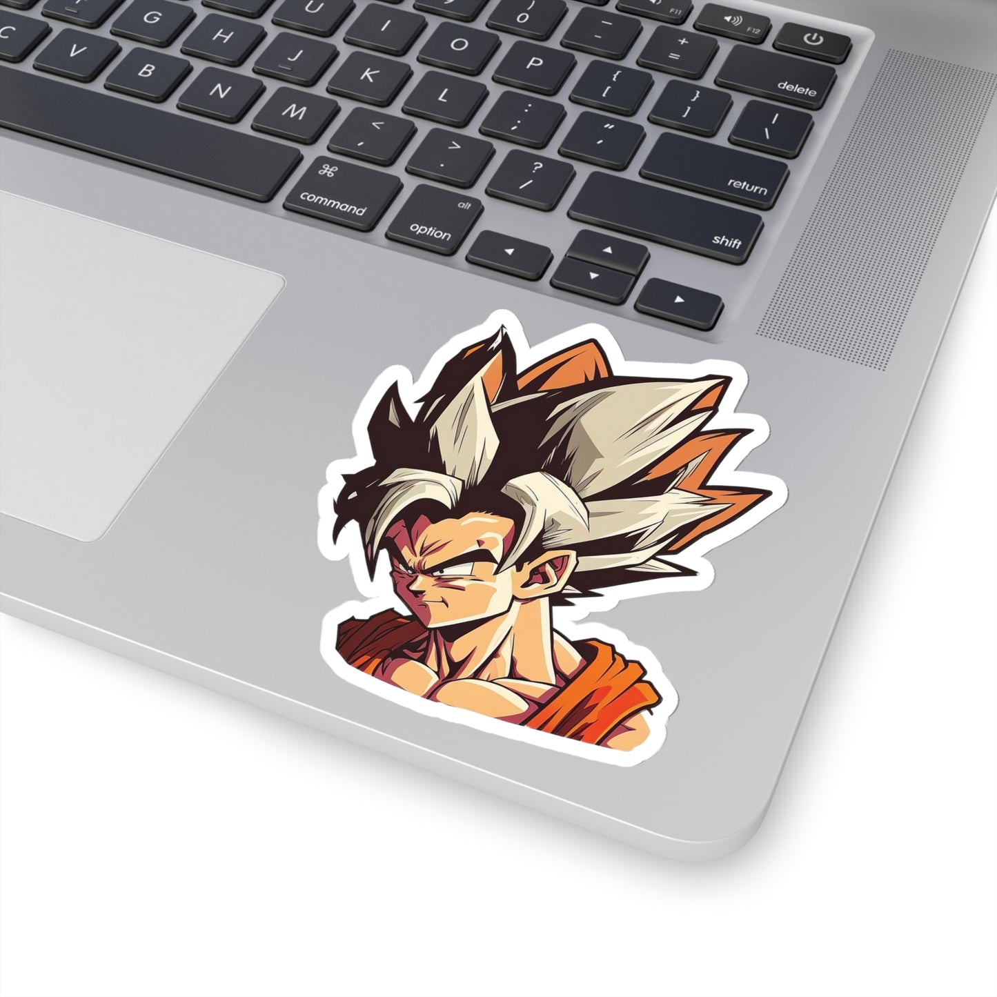 San Goku Sticker - Add Some Powerful and Intense Style to Your Tech- Dragon Ball