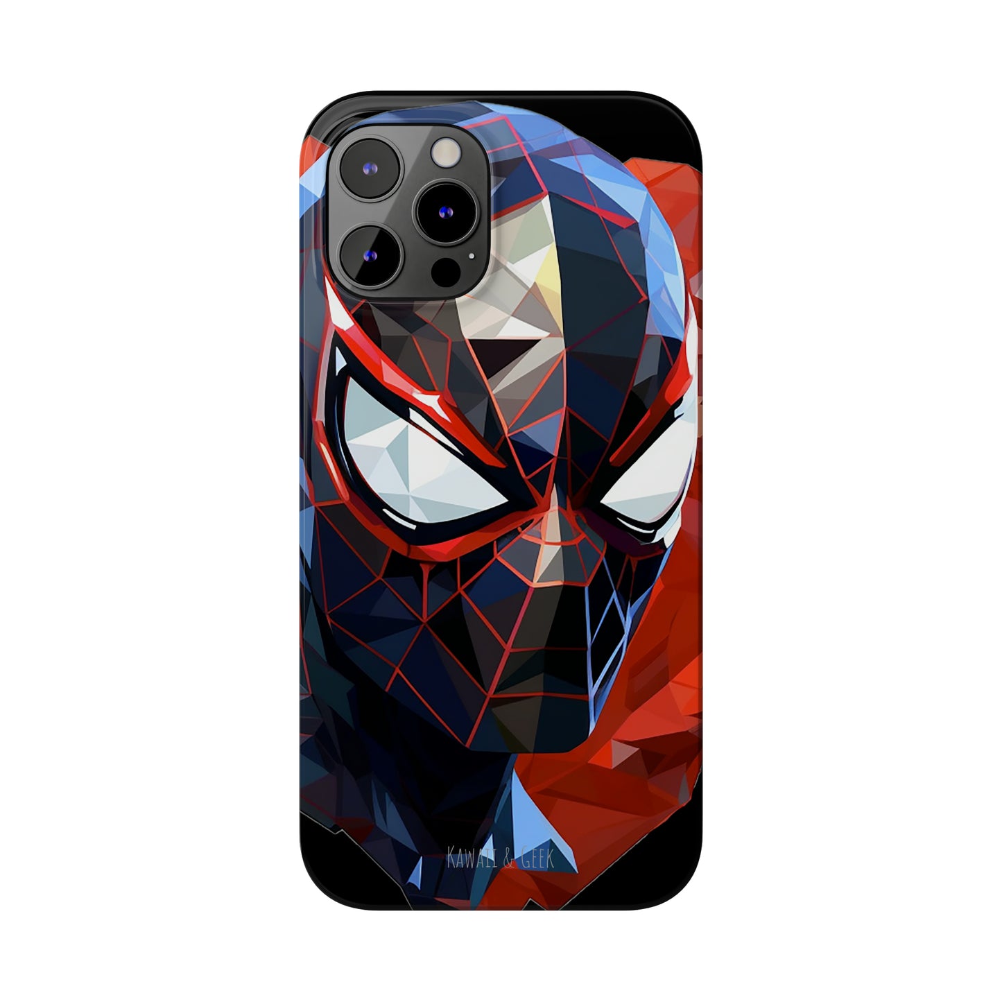 Miles Morales Slim Phone Case iPhone 15 Compatible - Embrace Superhero Style - Spider Man