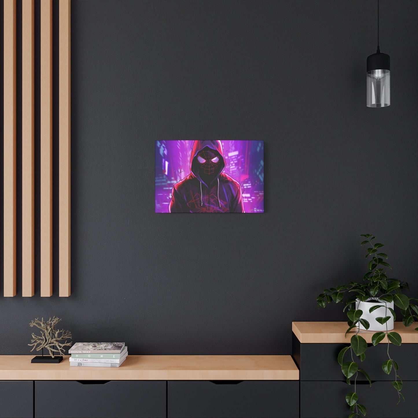 Miles Morales Canvas - Embrace Contemporary Artistry with a Superhero Twist