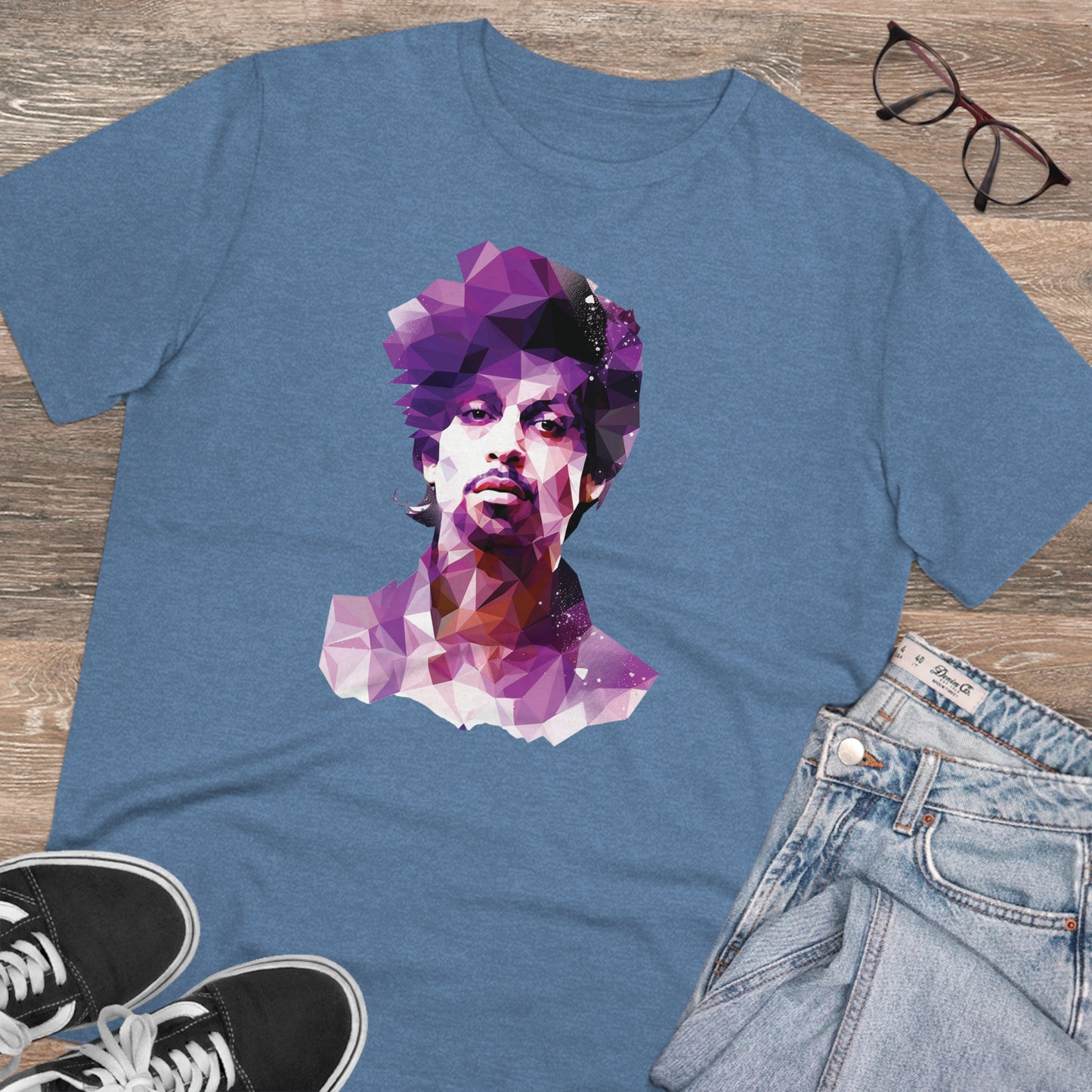 Prince Polygonal T-Shirt - Embrace Iconic Music