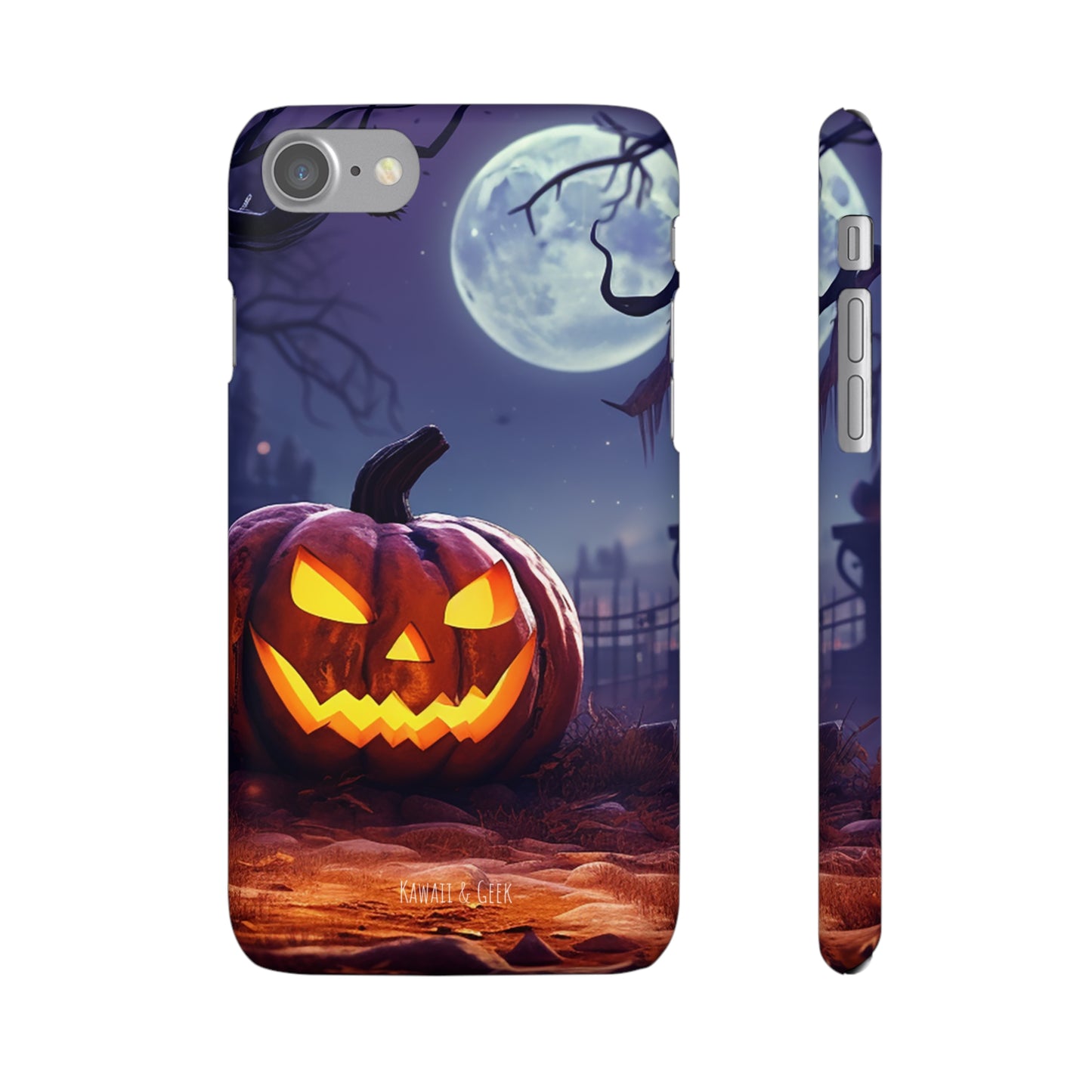 Halloween Pumpkin Design Premium Phone Case