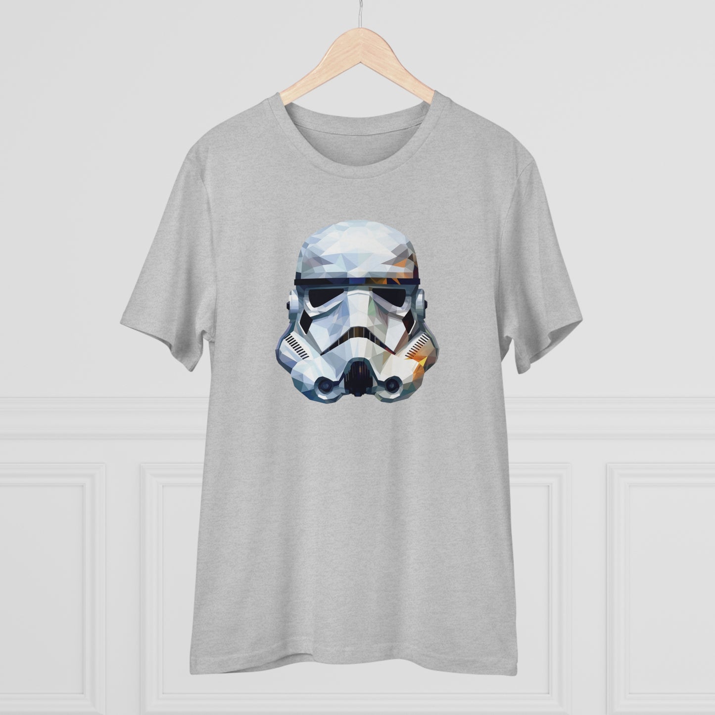 Stormtrooper Polygonal T-Shirt - Embrace Galactic Precision - Star Wars