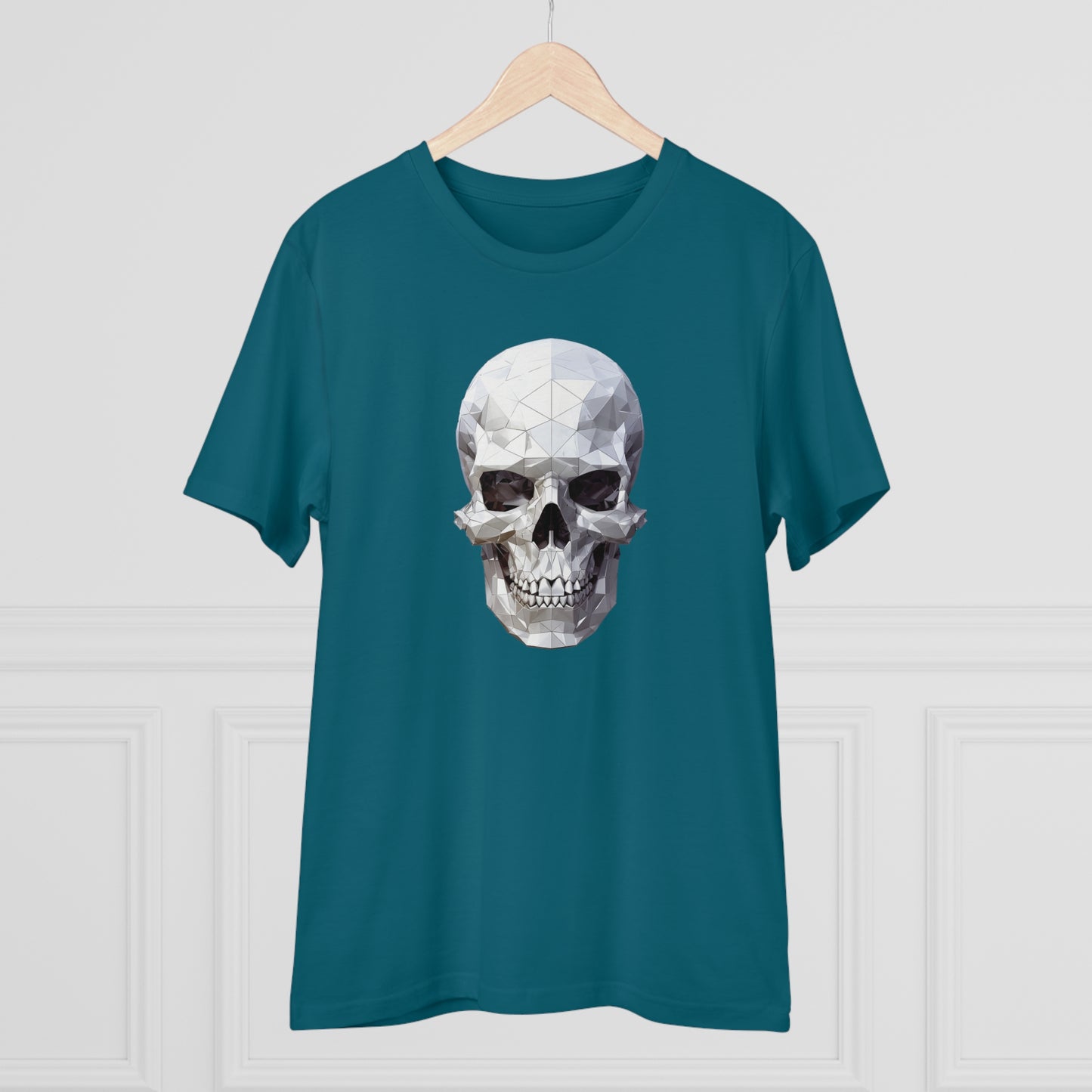 Skull Polygonal T-Shirt - Embrace Edgy Style
