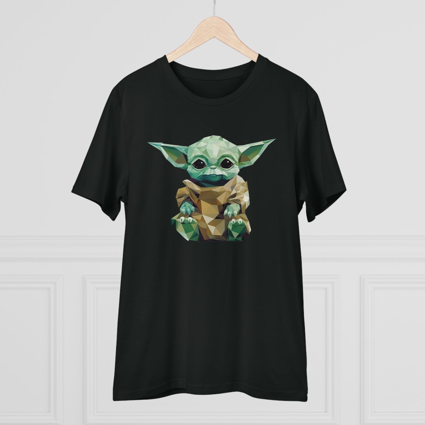 Baby Yoda Grogu Polygonal T-Shirt - Embrace Adorable Force - Star Wars