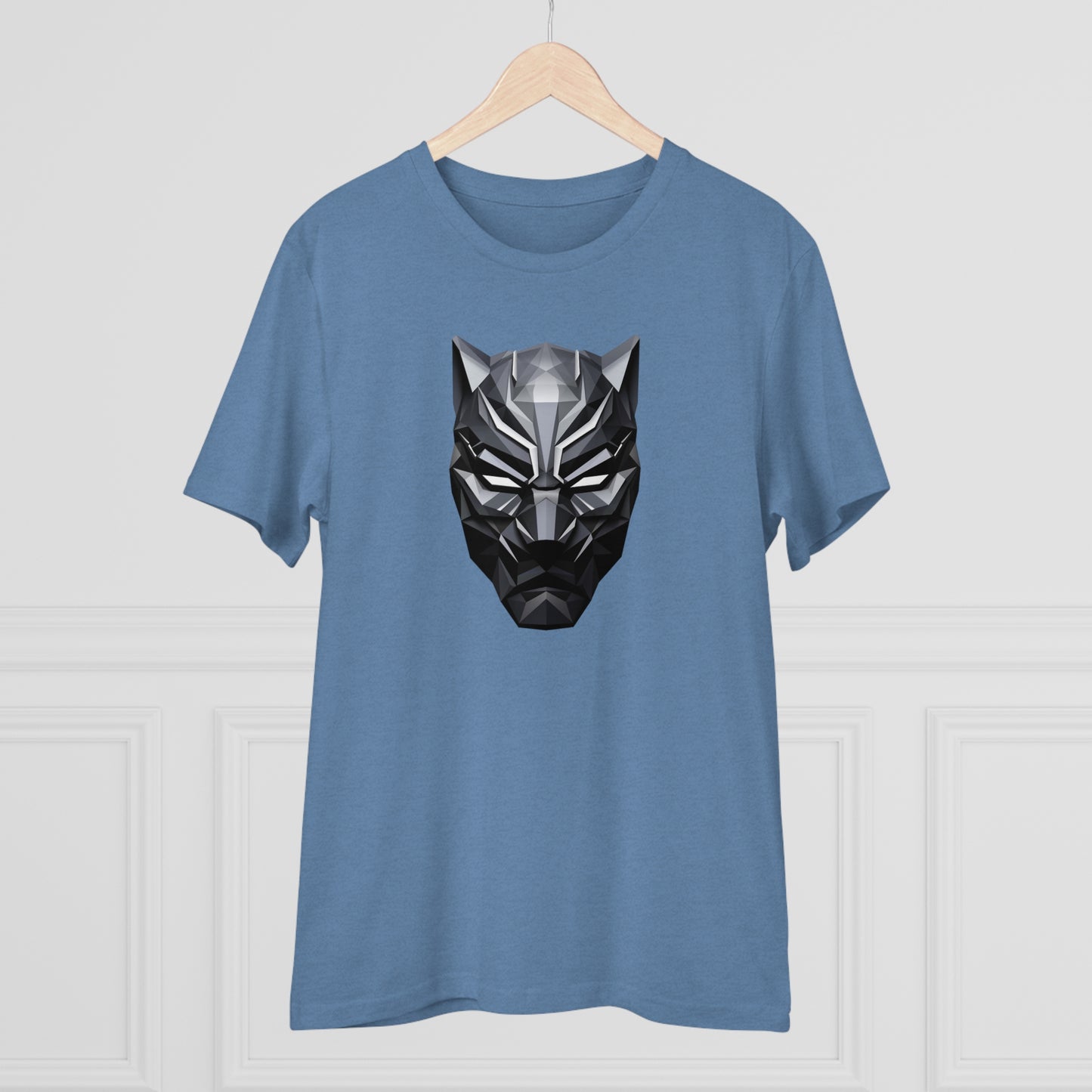 Black Panther Polygonal T-Shirt - Embrace Wakandan Vibes