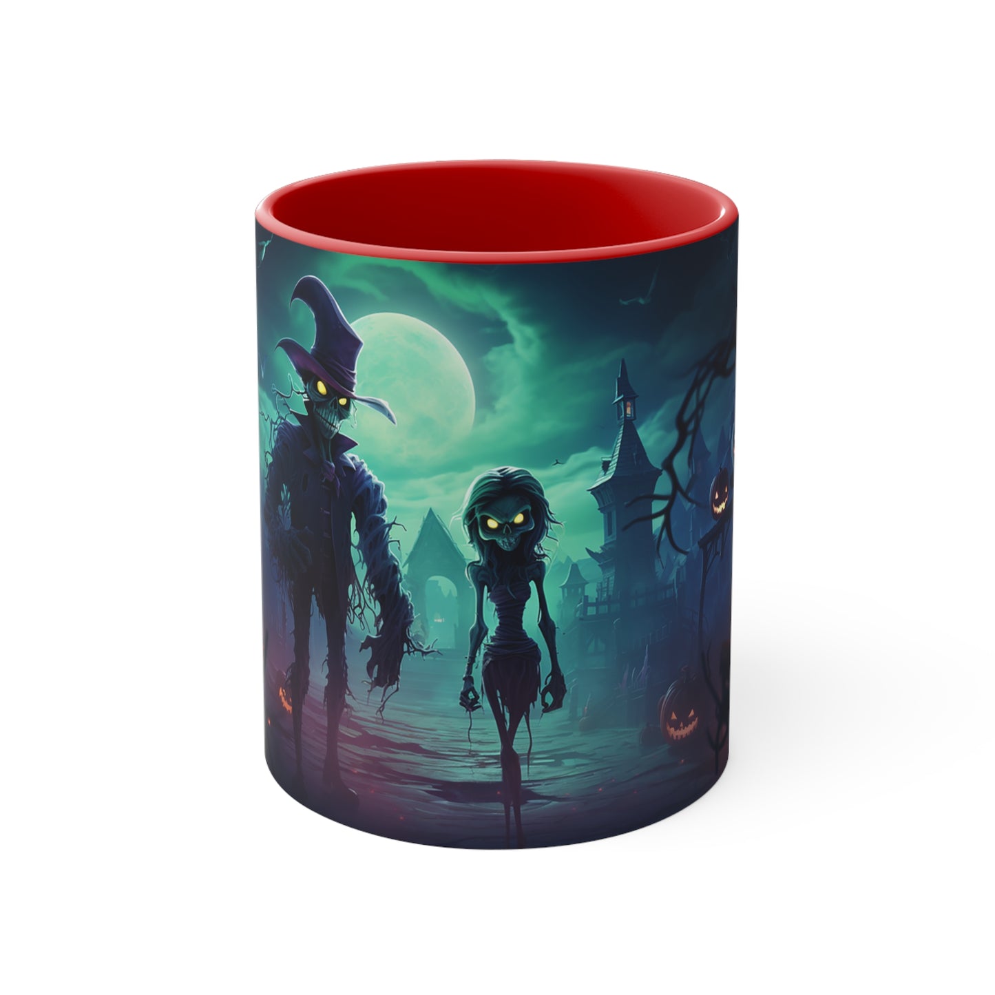 Halloween Special: 11oz Bi-color Zombies Cemetery Mug