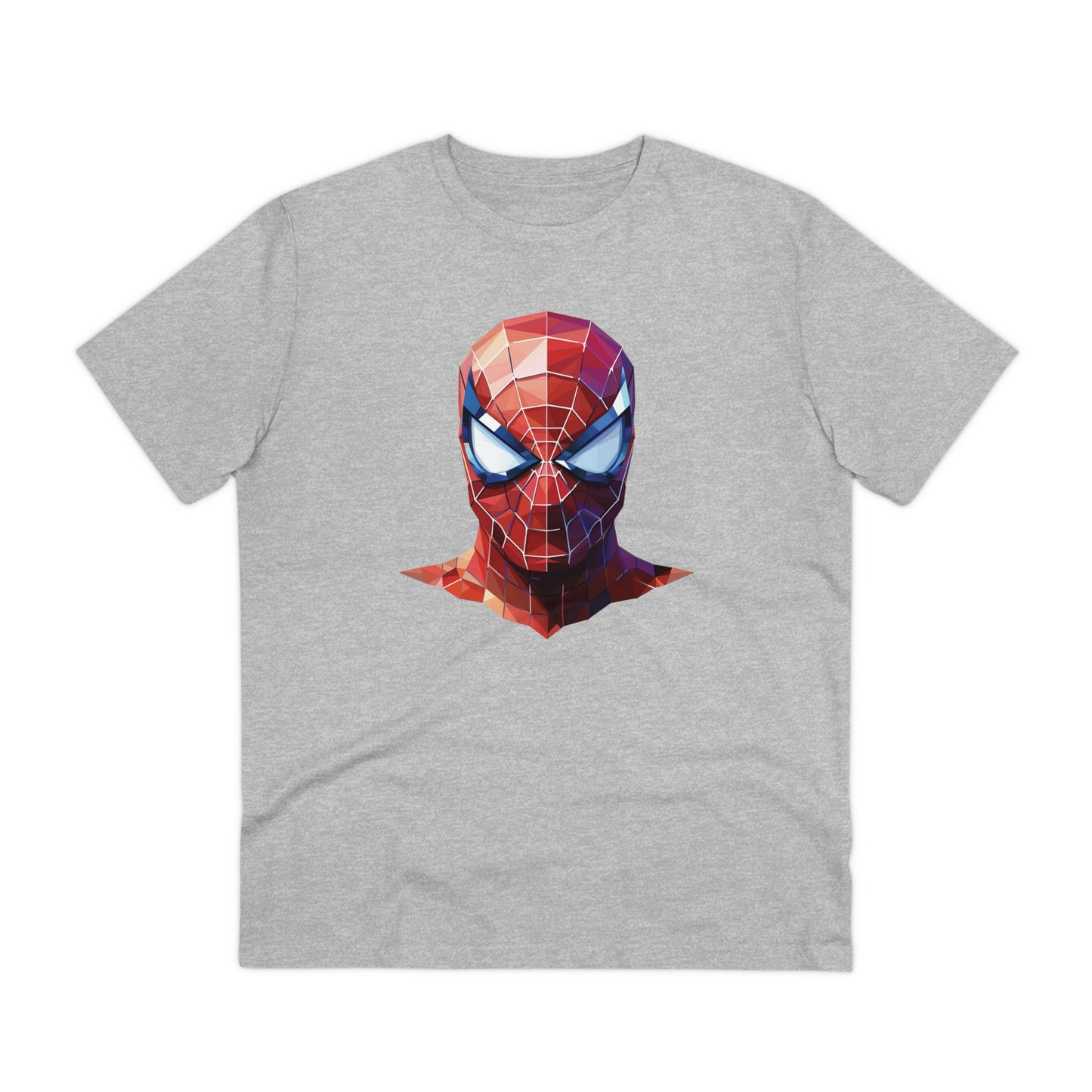 Spider-Man Polygonal Geometric T-Shirt - Swing into Stylish Adventure