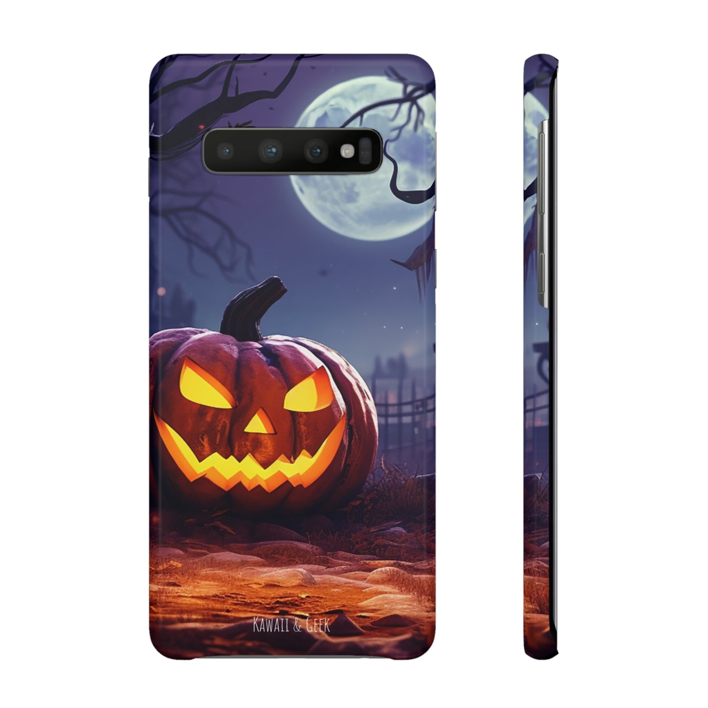Halloween Pumpkin Design Premium Phone Case