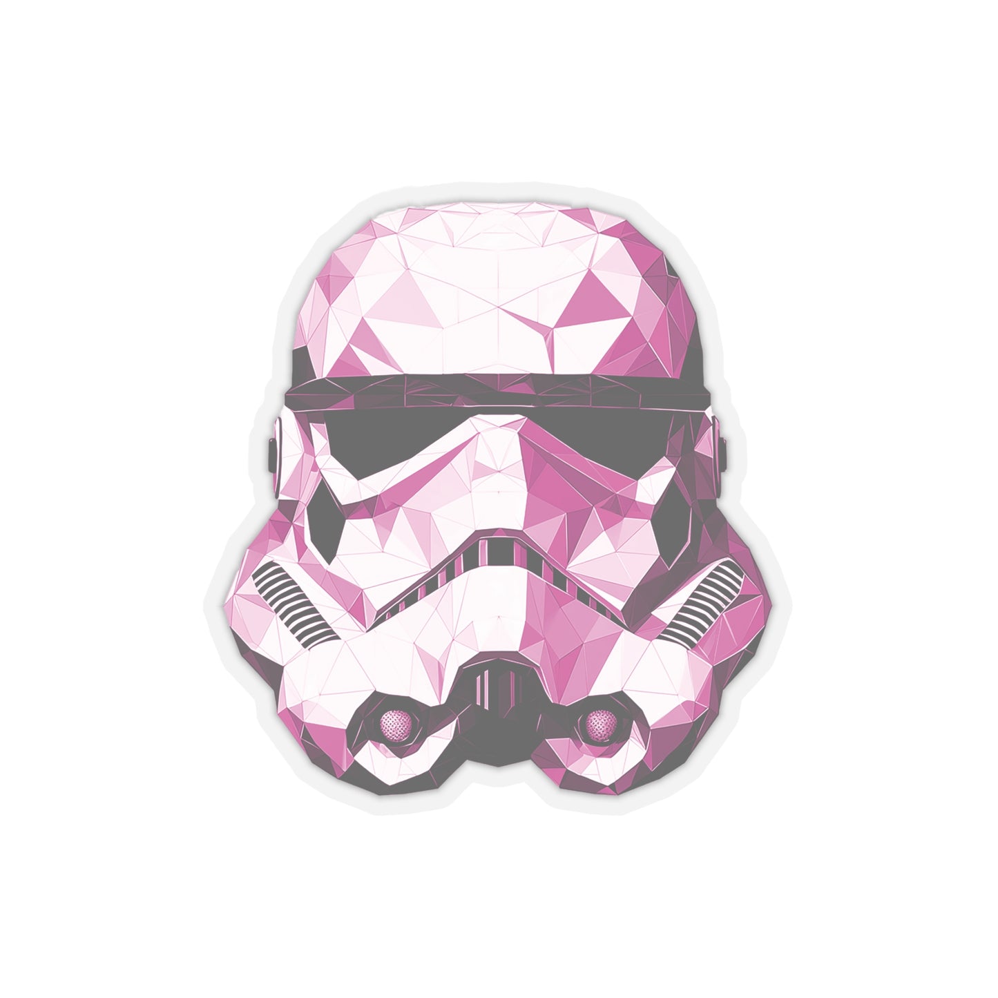 Pink Stormtrooper Sticker - Embrace Galactic Elegance - Star Wars