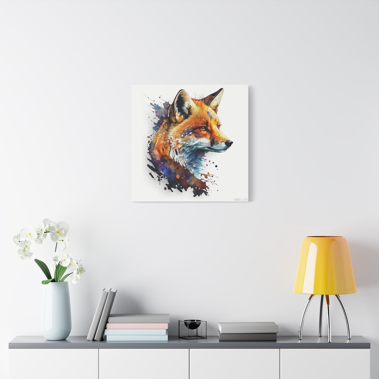 Fox Canva - Add a Touch of Nature's Elegance to Your Wall Decor