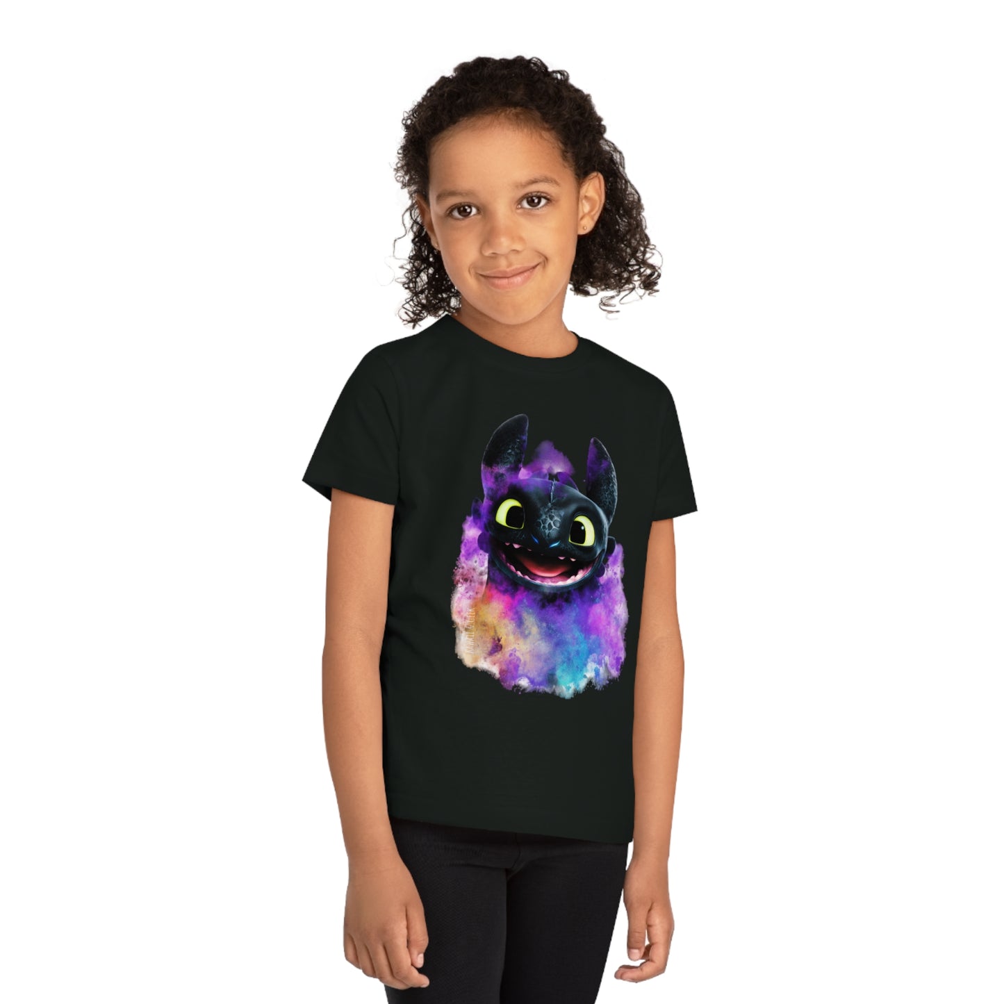 Toothless / Krokmou Kids Eco-Friendly T-Shirt - Unleash Imagination with Dragon Magic