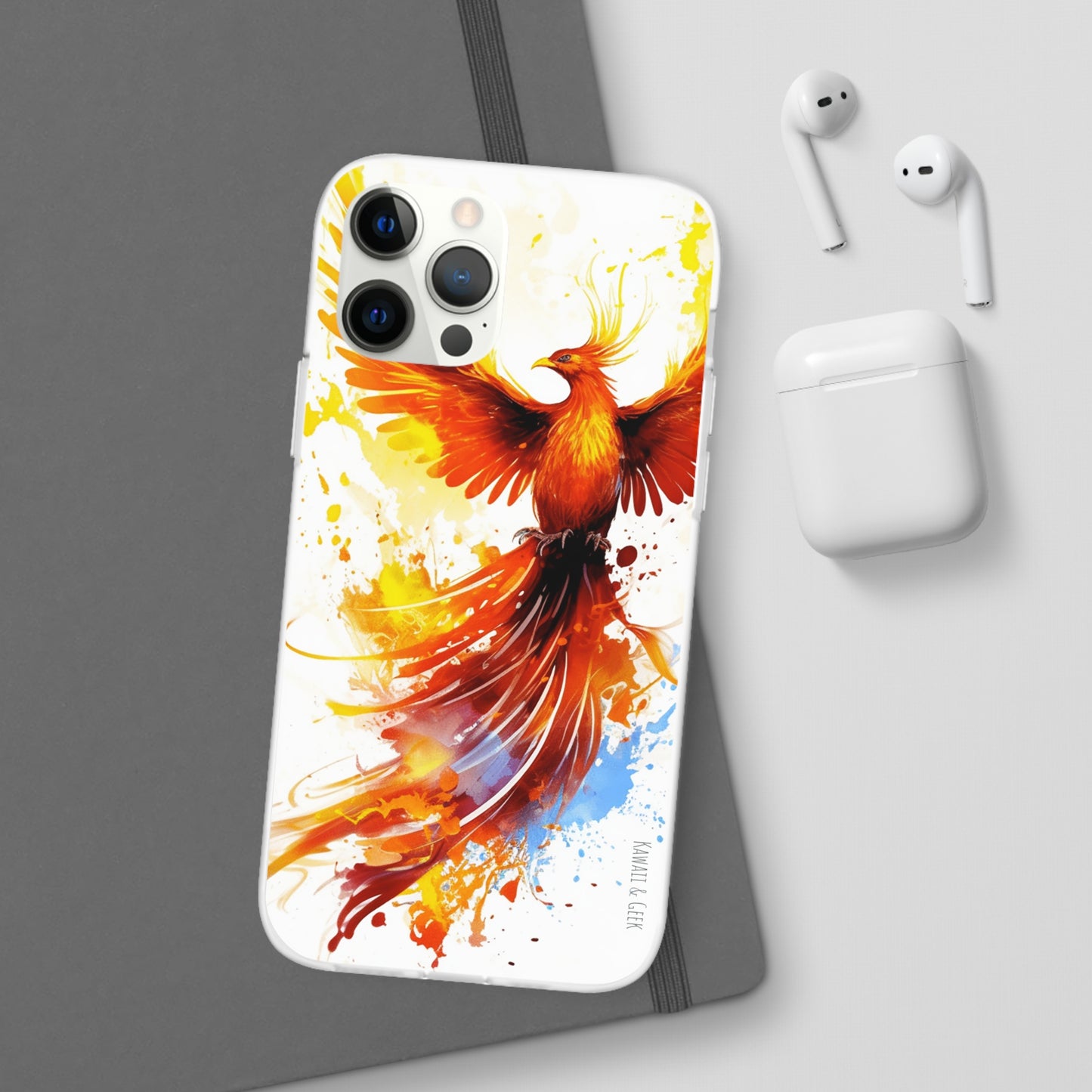 Phoenix Flexi Phone Case - Embrace the Symbol of Rebirth in Style