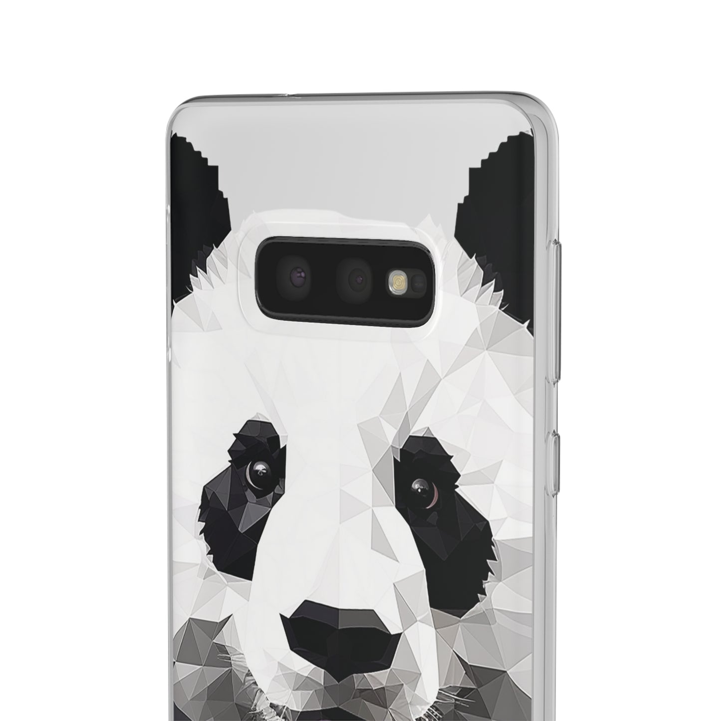 Cute Polygonal Panda Flexi phone Case - Protect Your Phone with Some Unique and Adorable Style
