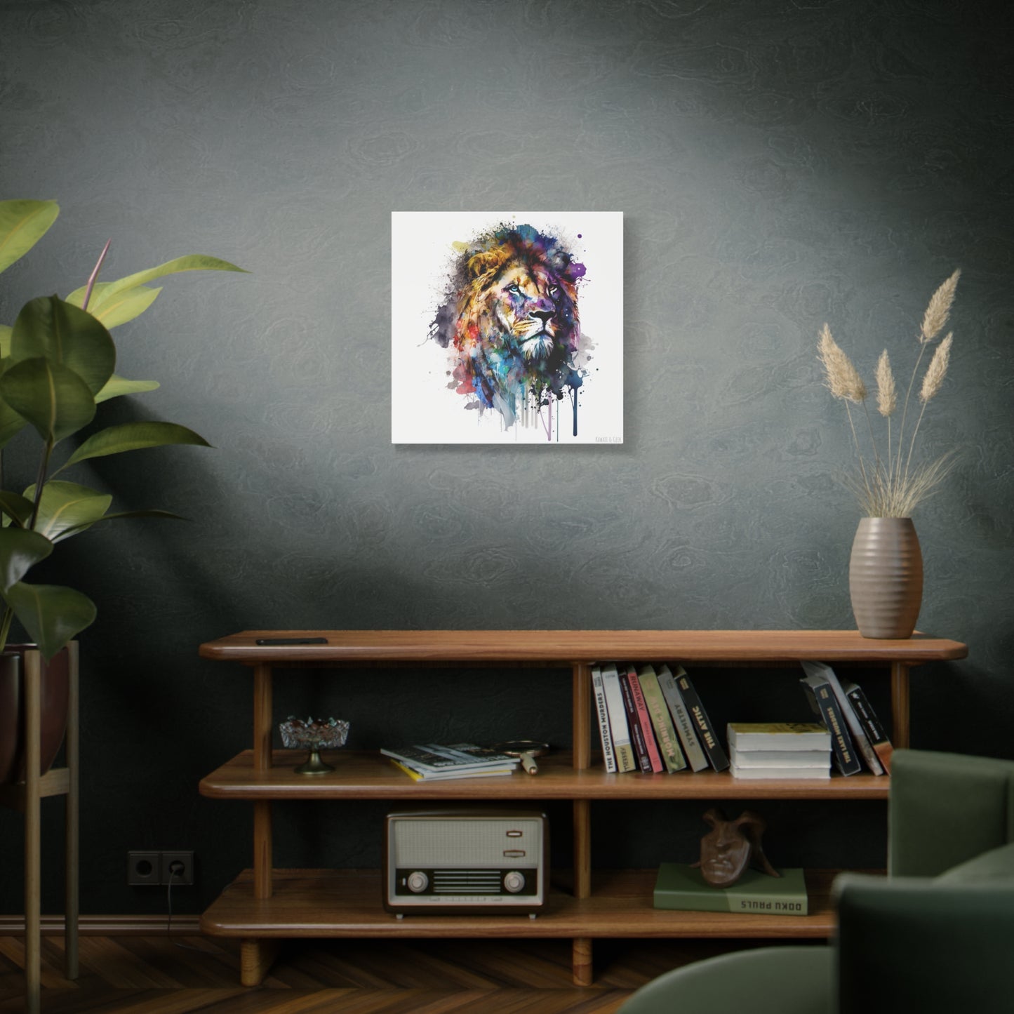 Majestic Lion Canva - Embrace the Grace and Power of the King of the Jungle