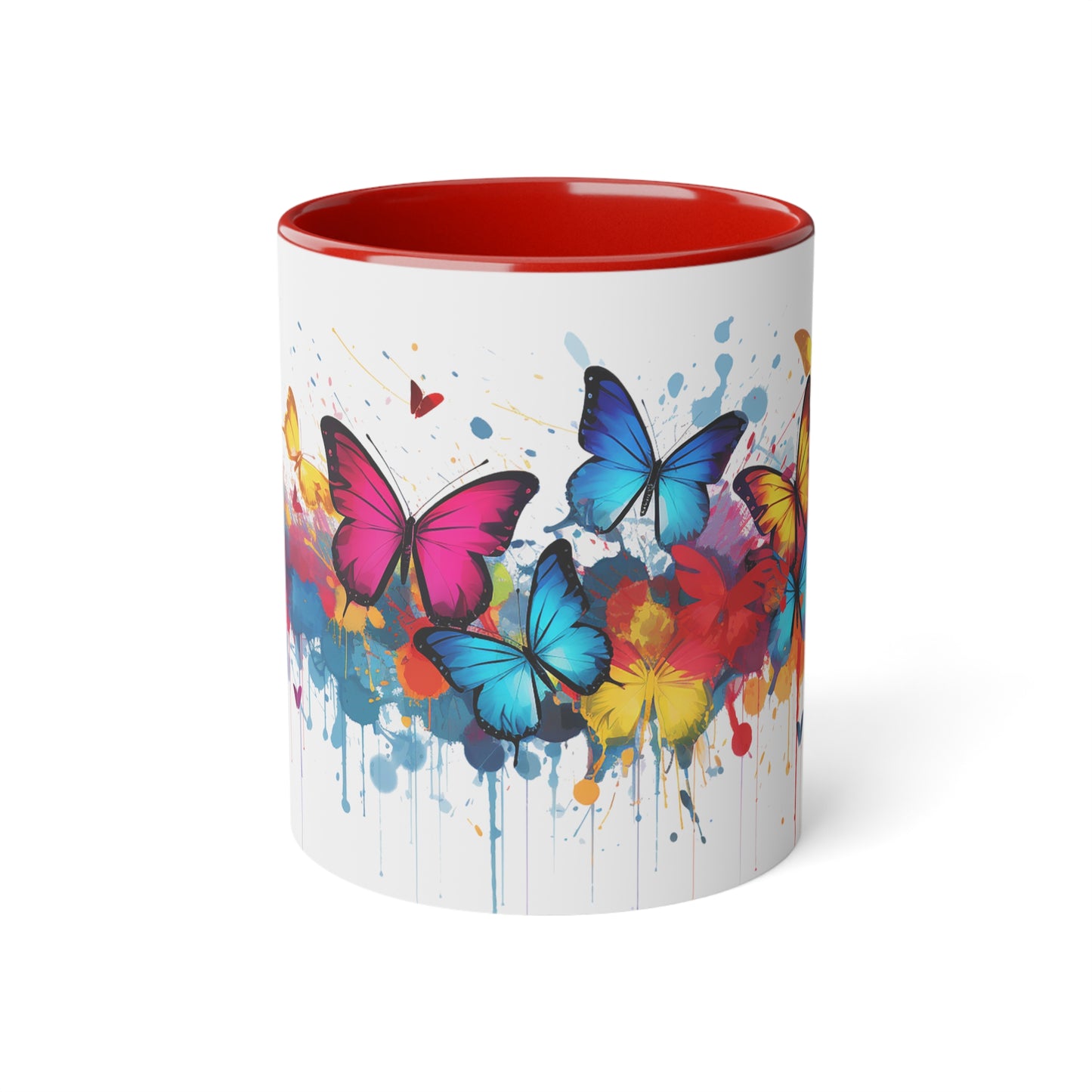 Elegant Butterflies Mug - Embrace the Beauty of Nature with Every Sip - EU