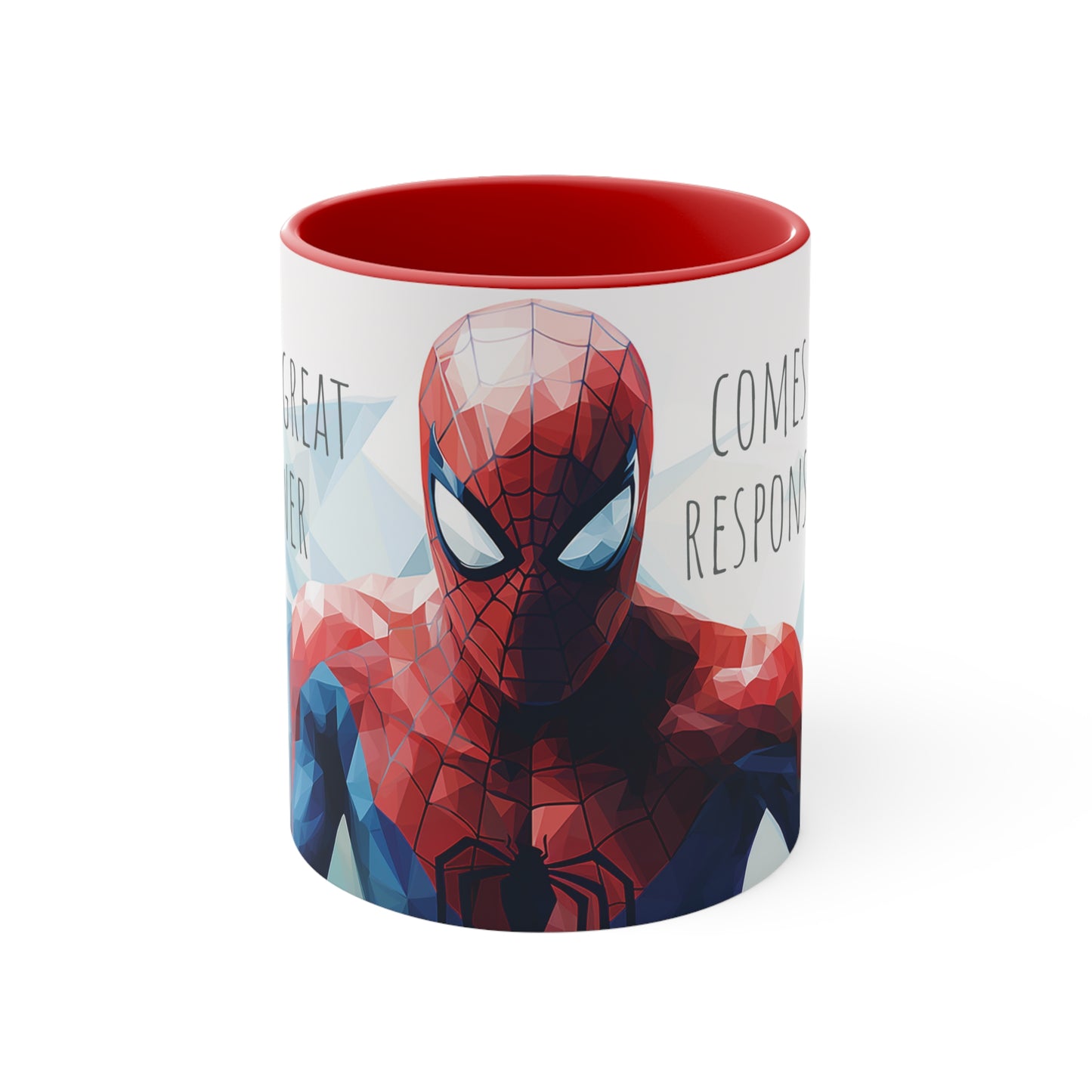 Spider-Man Mug - Embrace Great Power and Responsibility