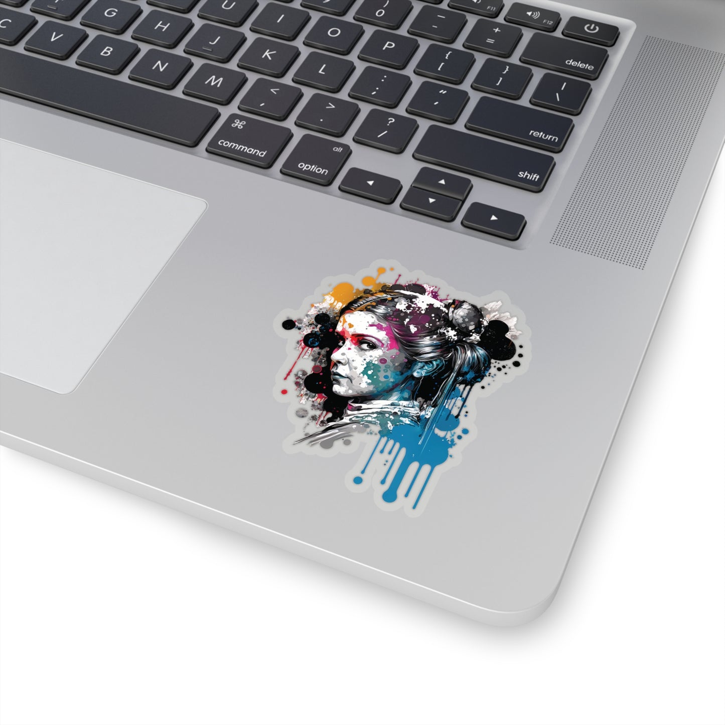 Princess Leia Sticker - Add Some Galactic and Artistic Style to Your Tech - Star Wars